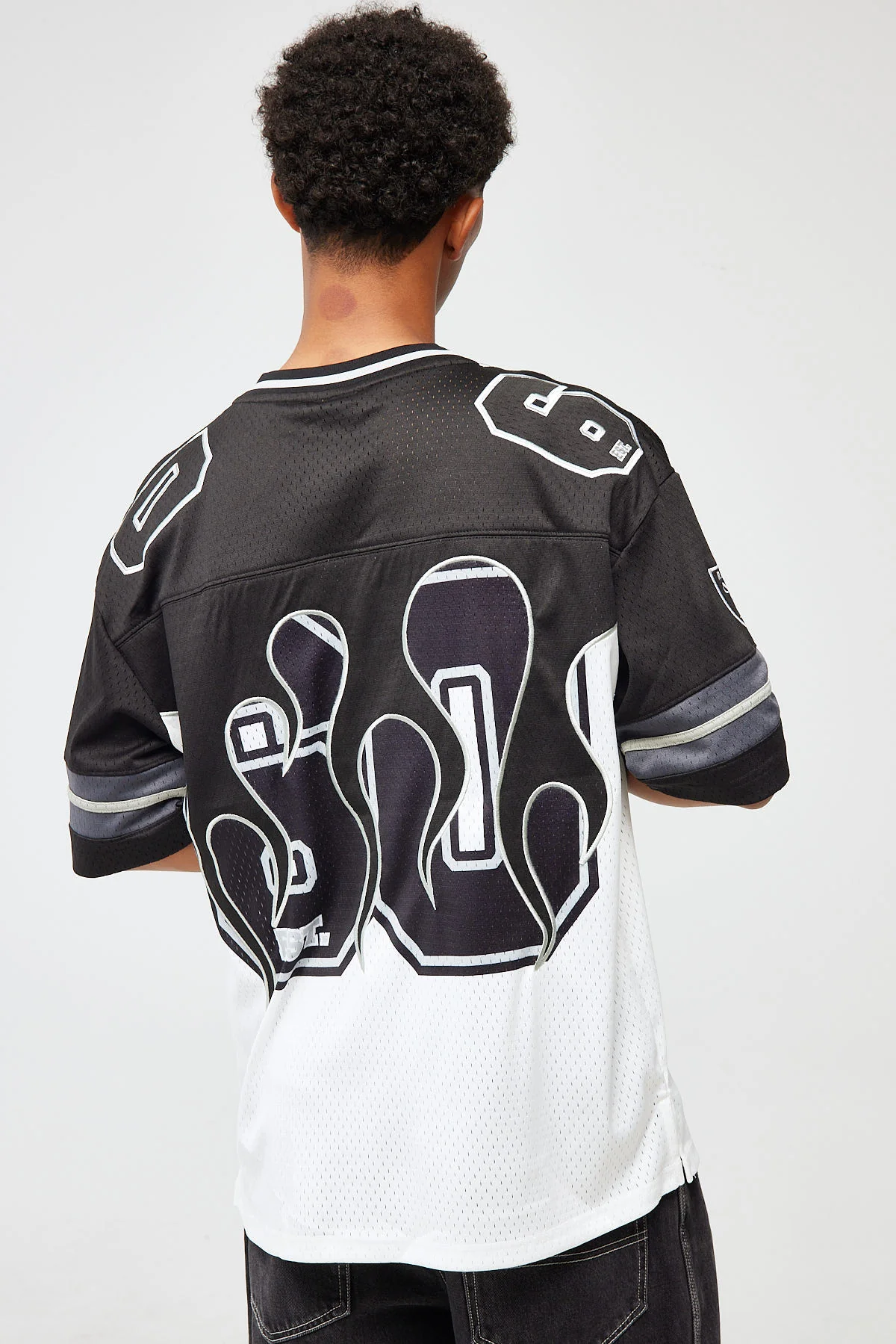 Nena & Pasadena LV-Raiders Flame Jersey Black/White - Image 7