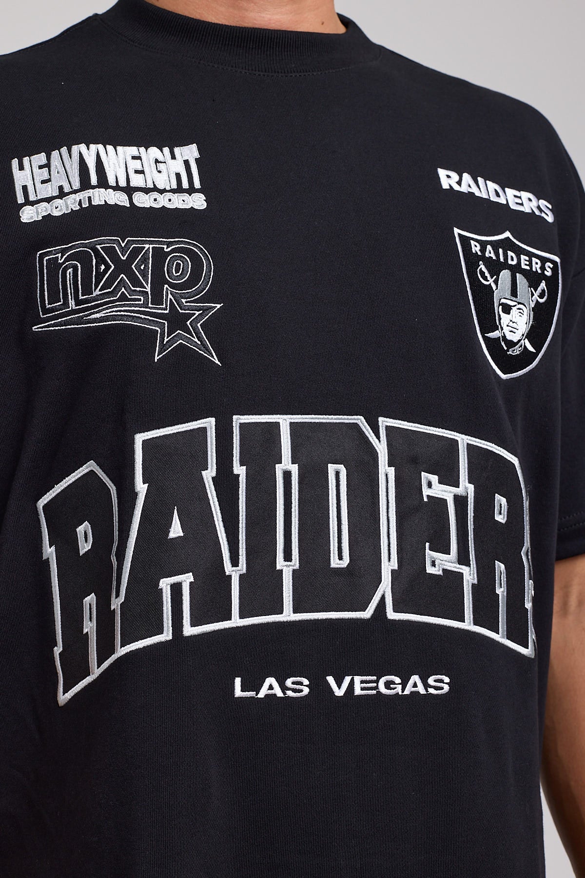 Nena & Pasadena Las Vegas Loopback Raptor Tee Jet Black - Image 6