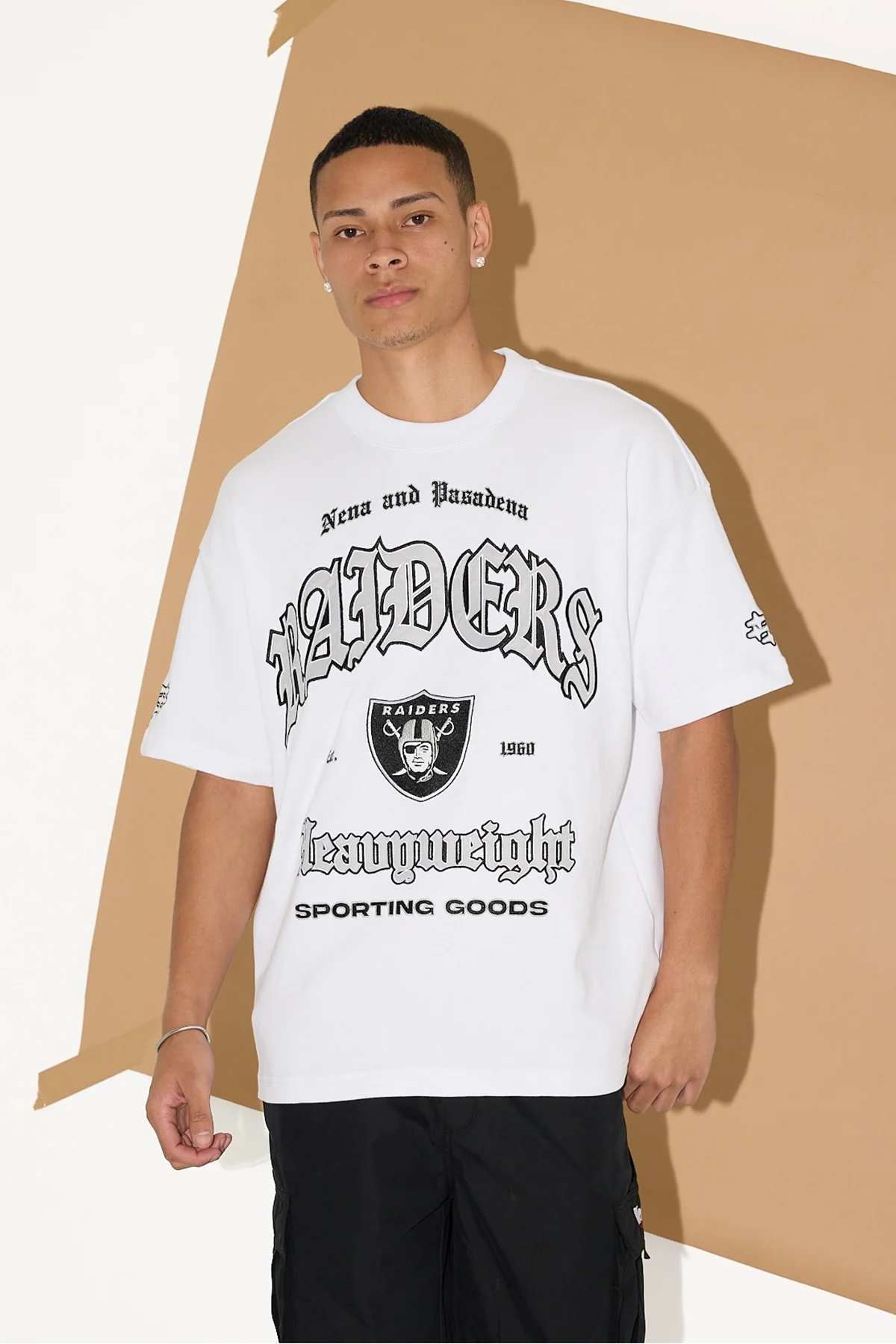 Nena & Pasadena LV-Raiders Coach Tee White