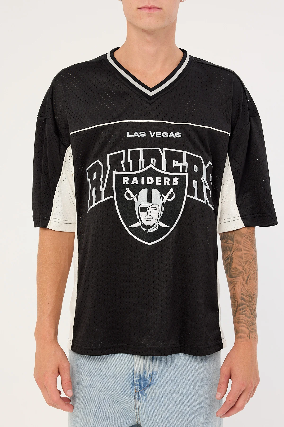 Nena & Pasadena LV-Raiders Field Jersey Jet Black - Image 6