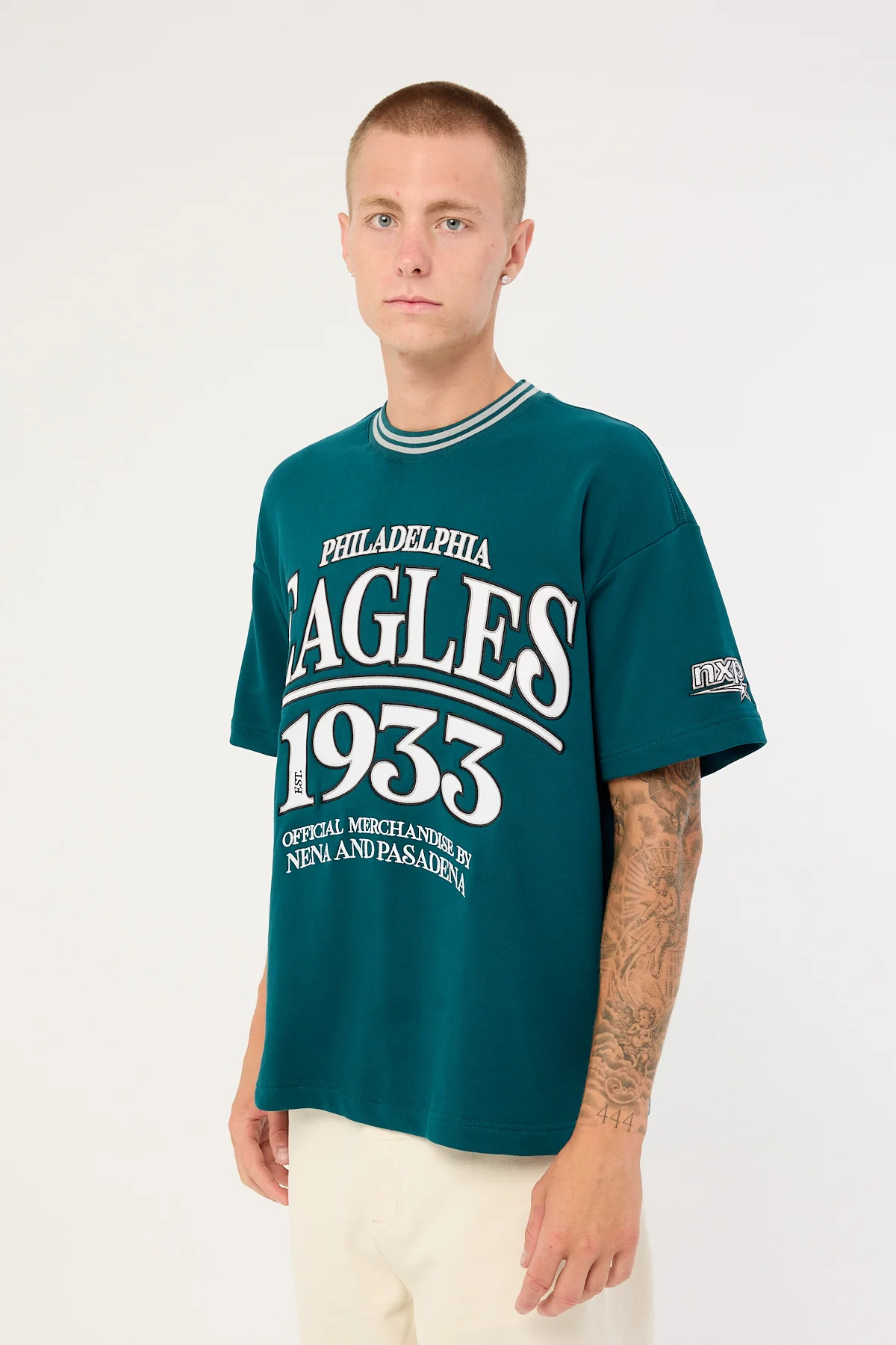 Nena & Pasadena P-Eagles Game Tee Midnight Green - Image 4