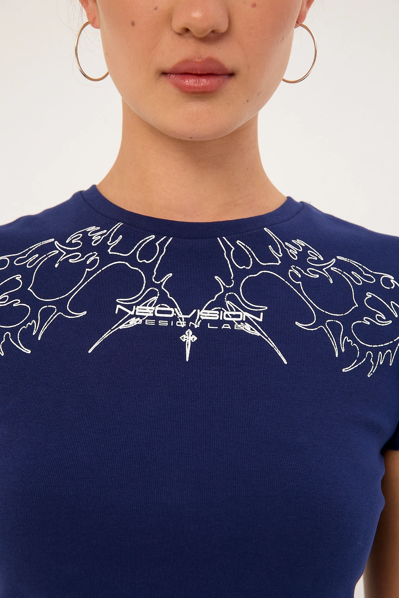 Neovision Ashborne Baby Tee Navy - Image 7