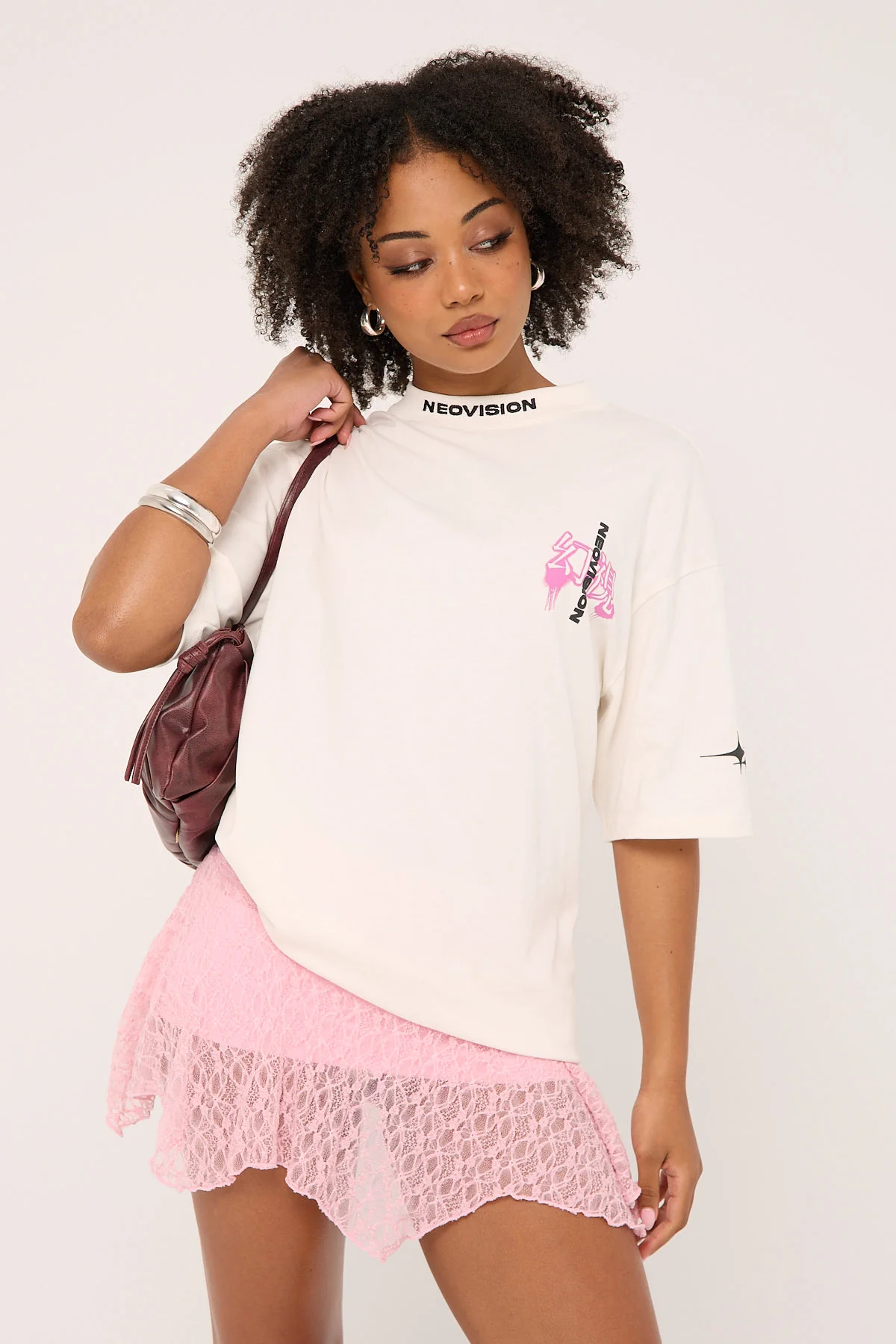 Neovision Blast Oversize Super Heavy Tee Off White - Image 5