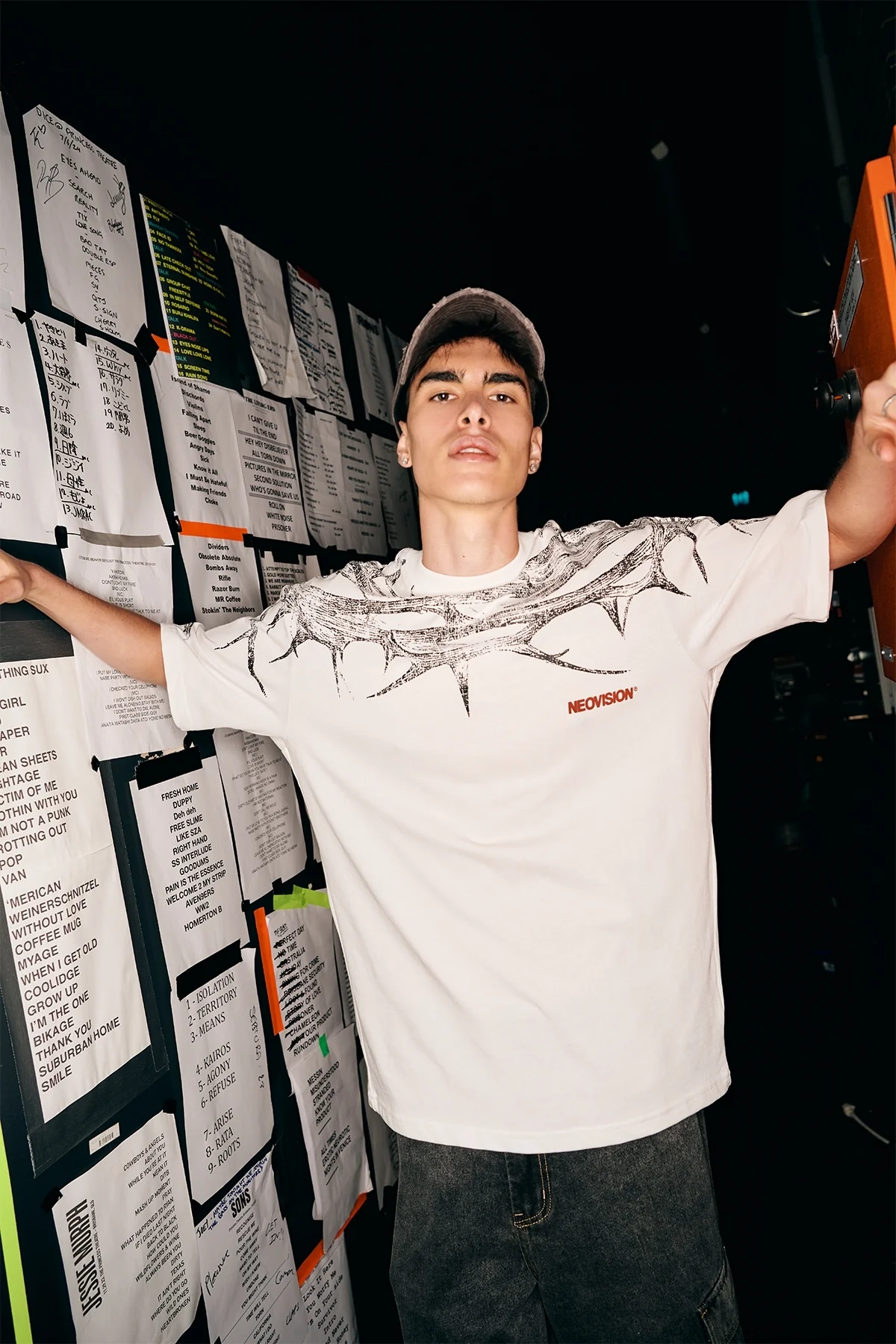 Neovision Blight Oversize Super Heavy Tee White