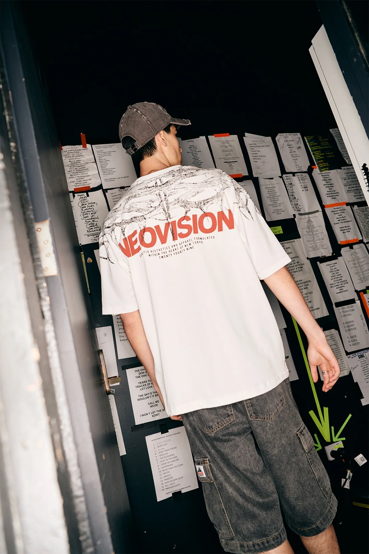 Neovision Blight Oversize Super Heavy Tee White - Image 4