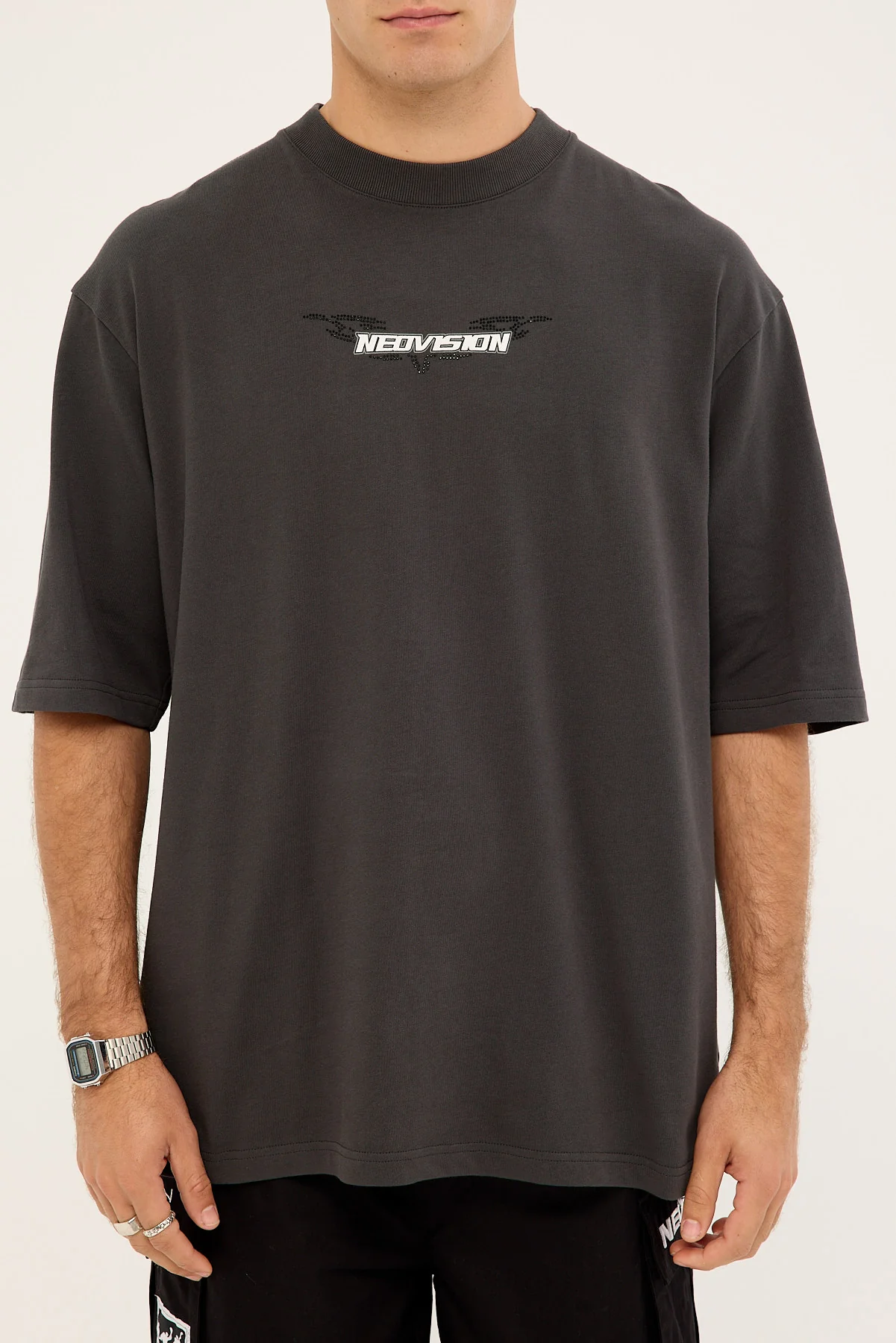 Neovision Brimstone Street Super Heavy Tee Asphalt - Image 7