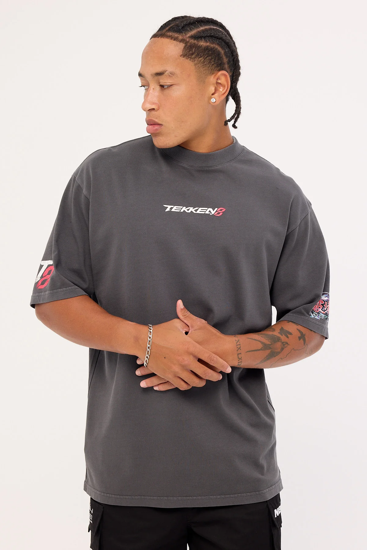 Neovision Character Select Street Super Heavy Tee Washed Black - Image 4