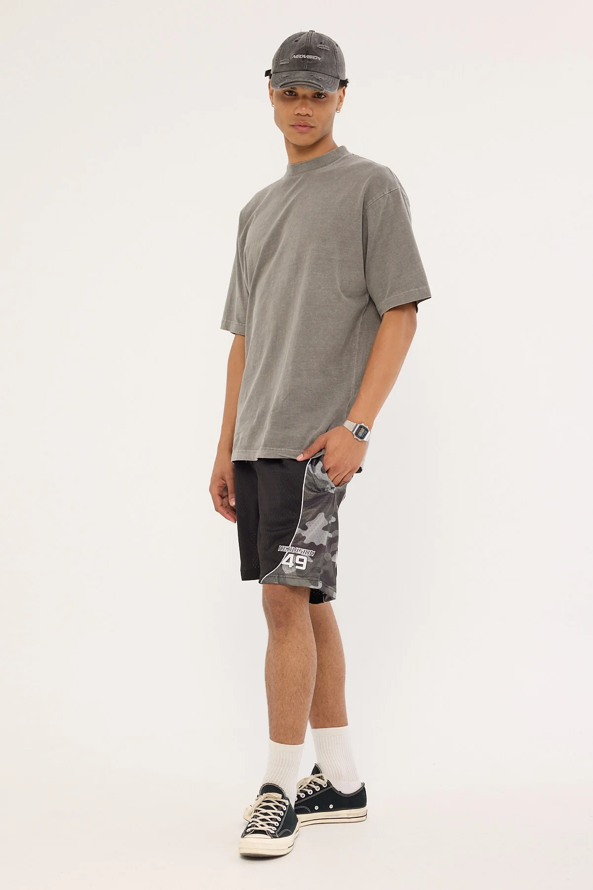 Neovision Commando Relaxed Mesh Short Black Camo - Image 6