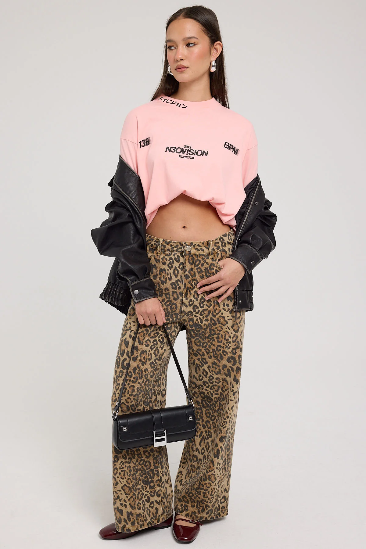 Neovision Construct Oversize Super Heavy Tee Peach - Image 7