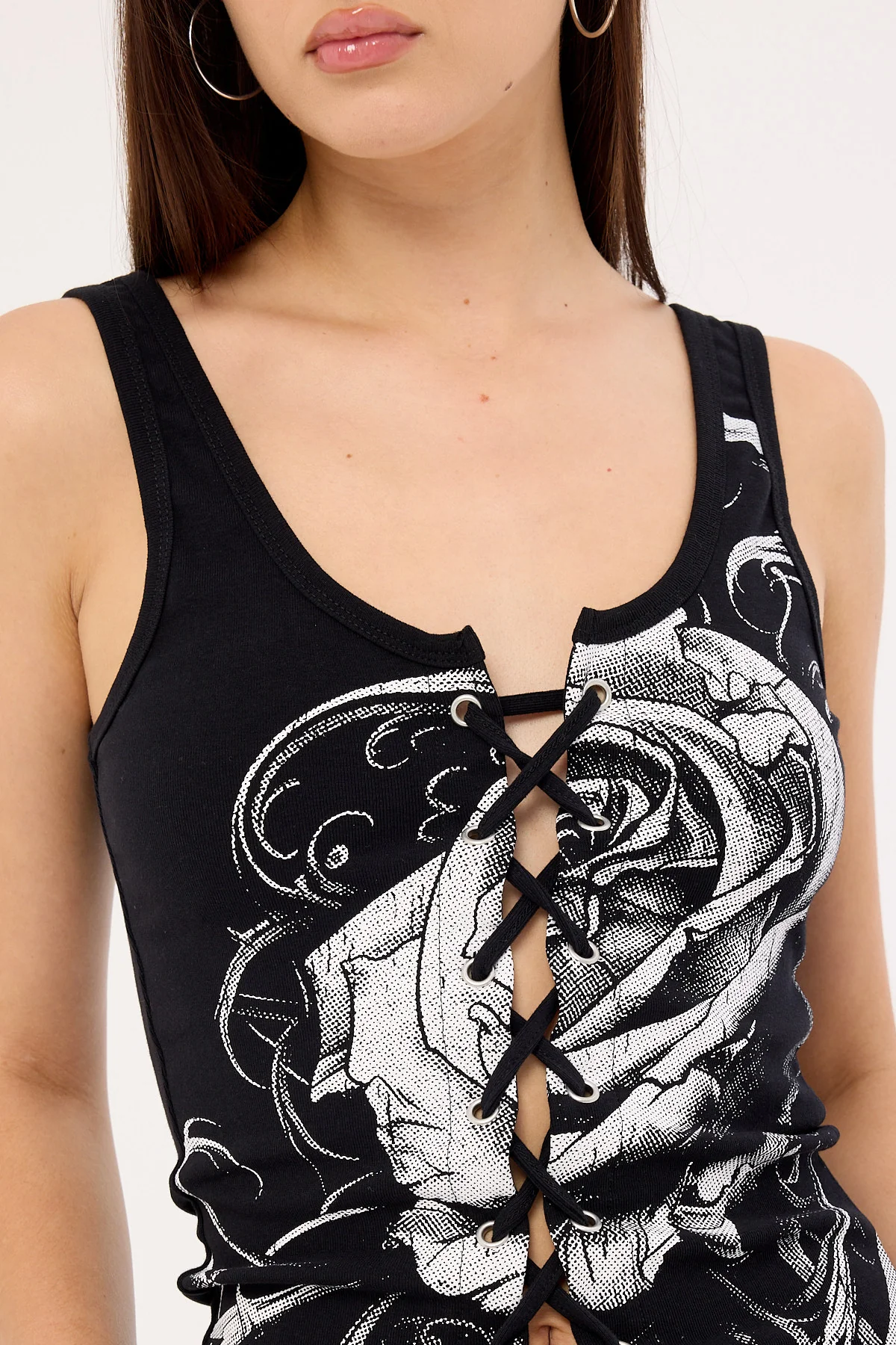 Neovision Deadroses Singlet Tank Top Black - Image 7