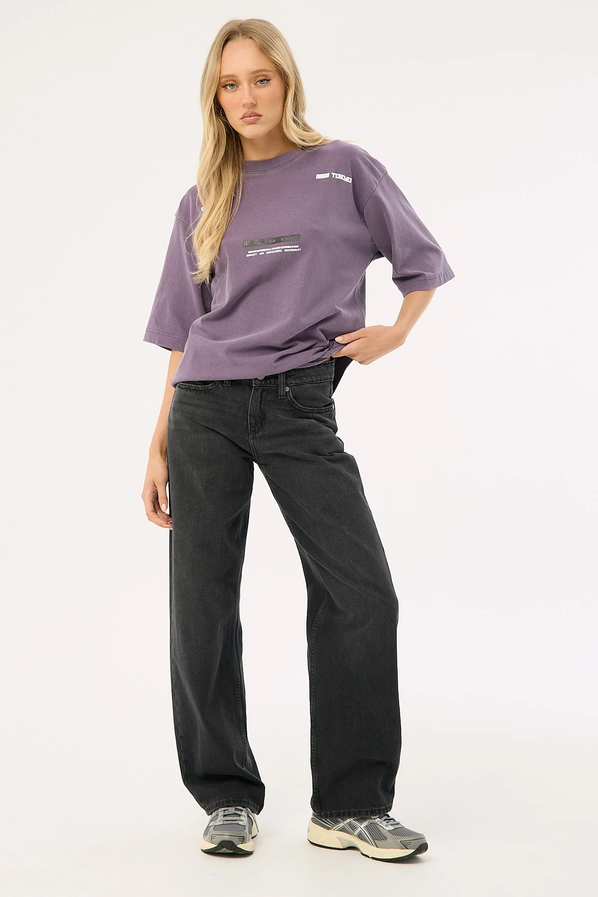 Neovision Digital Street Super Heavy Tee Washed Purple - Image 7