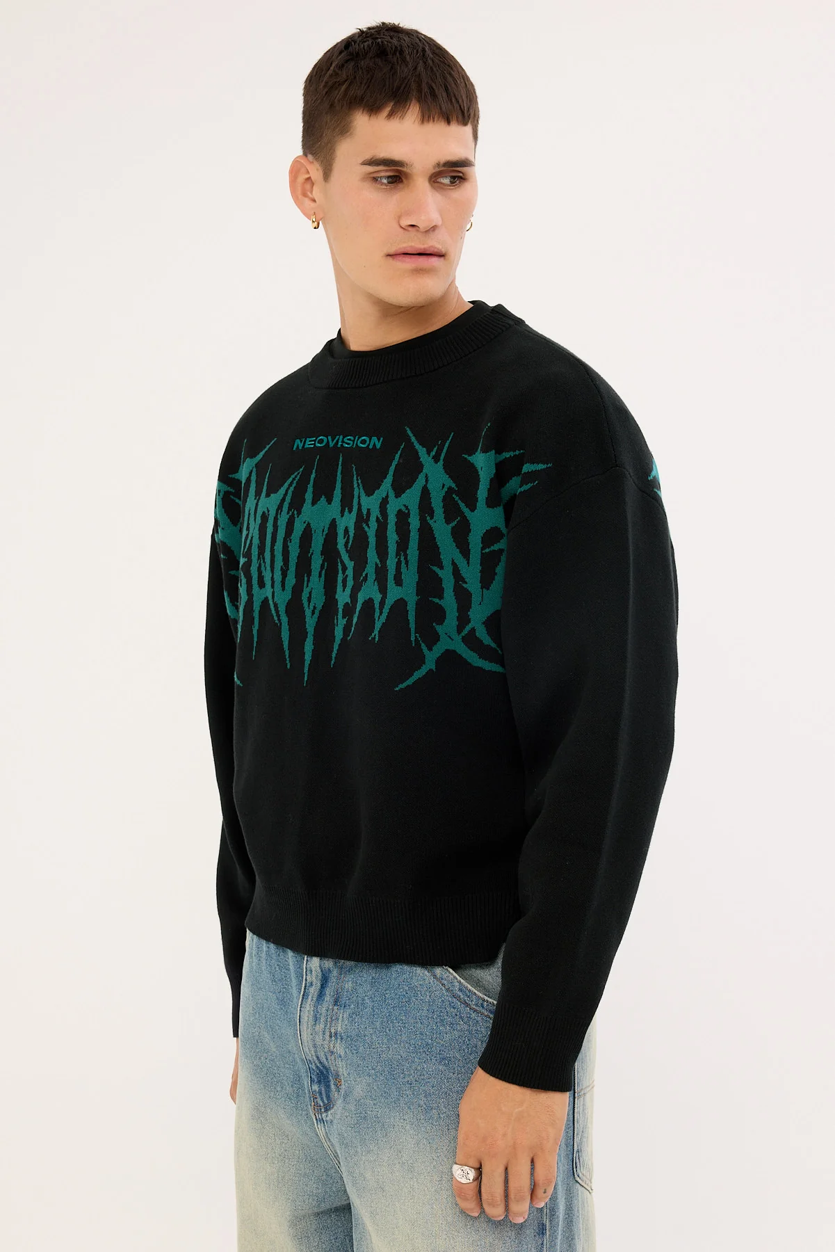 Neovision Dire Knit Sweater Black - Image 4