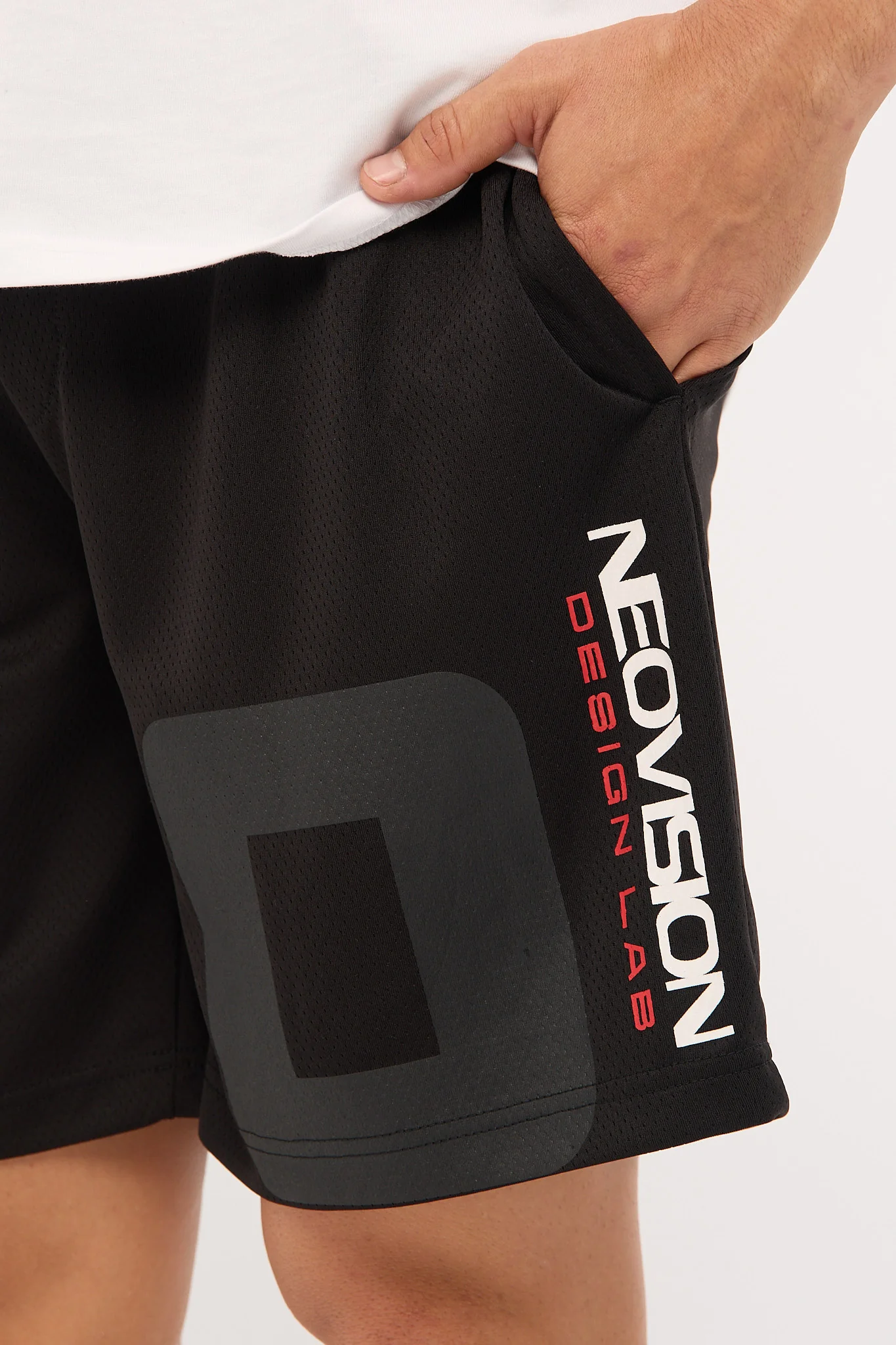 Neovision Draft Relaxed Mesh Short Black - Image 6