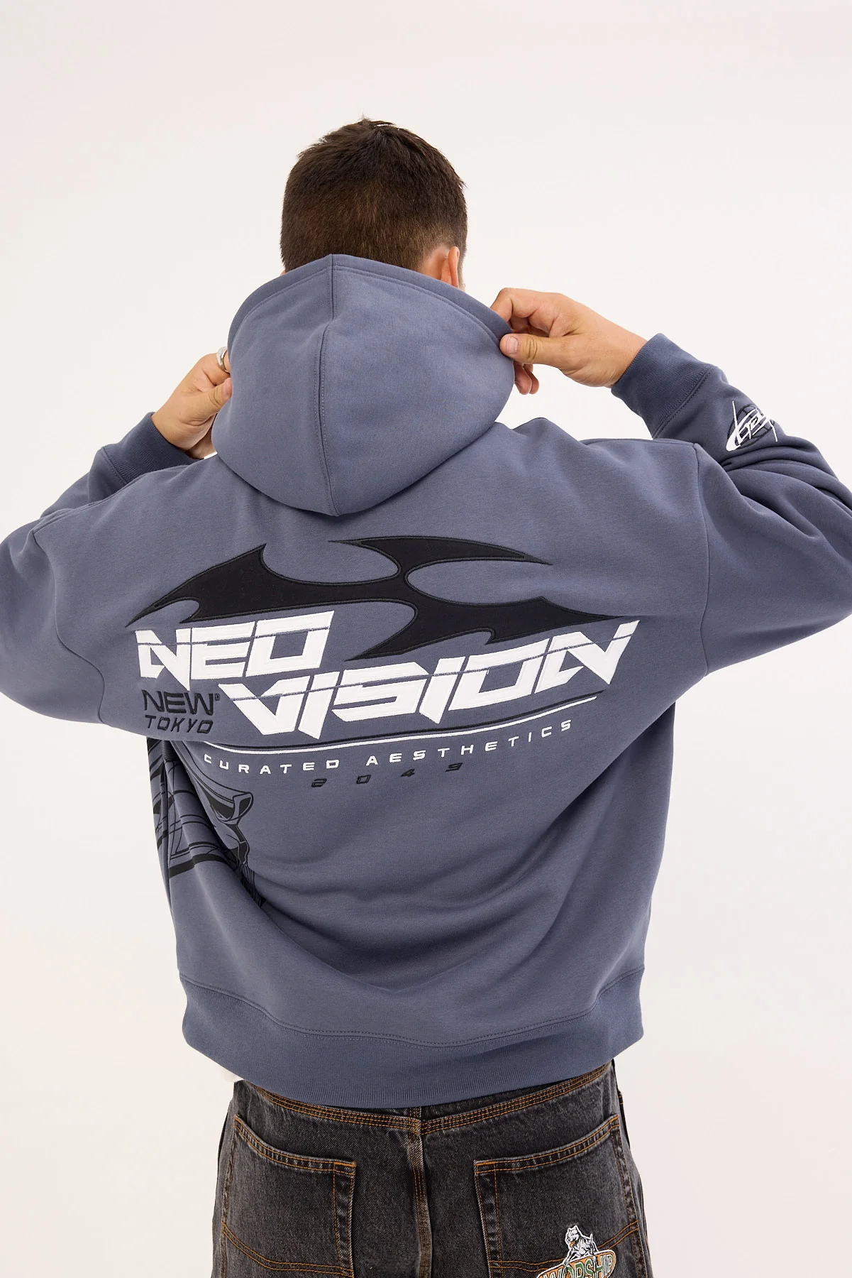 Neovision Drifter Street Hoodie Steel
