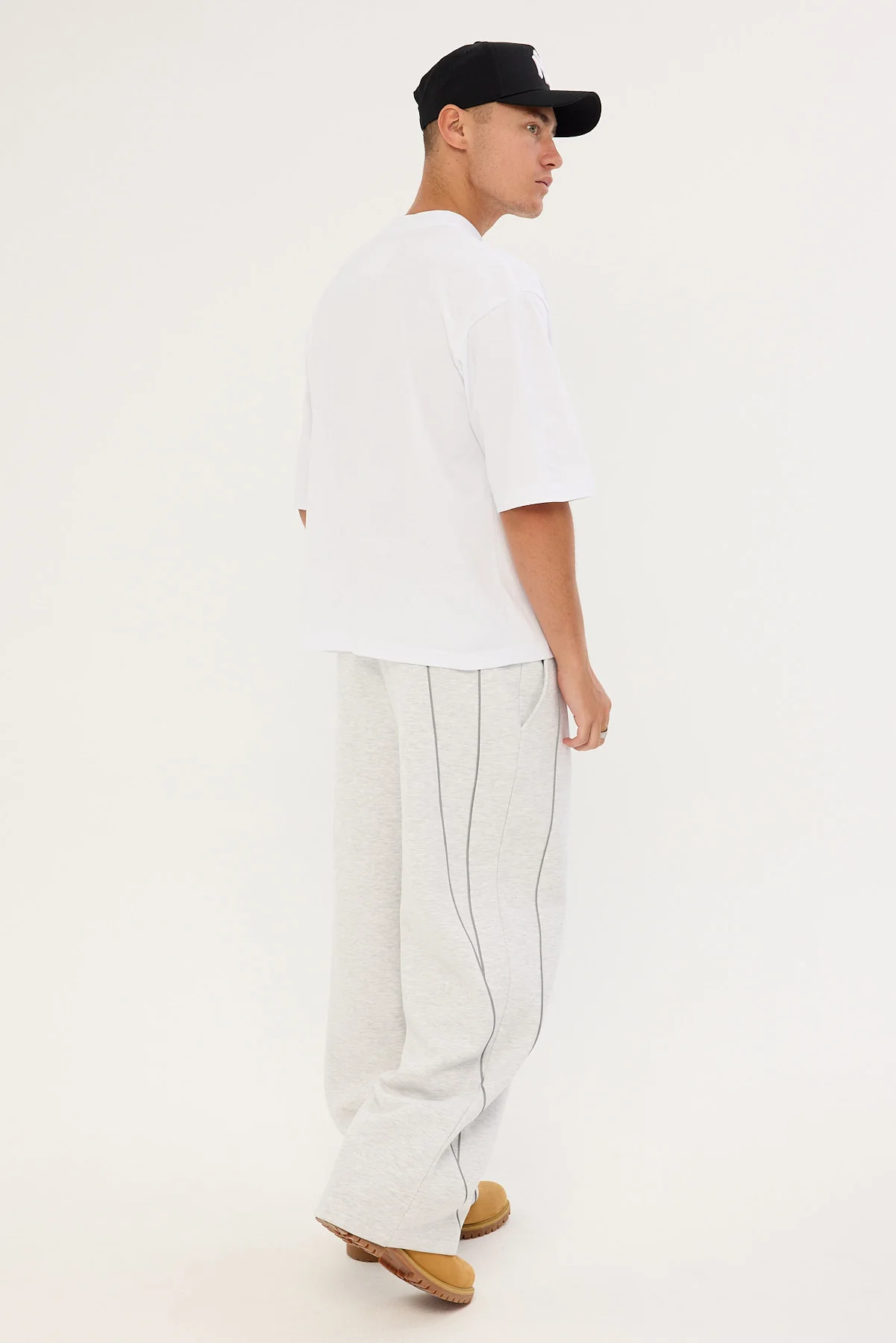 Neovision Drifter Super Baggy Sweatpant Snow Marle - Image 6