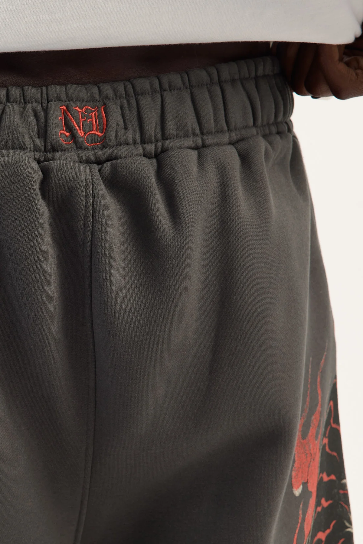 Neovision Duality Baggy Sweat Short Asphalt - Image 6