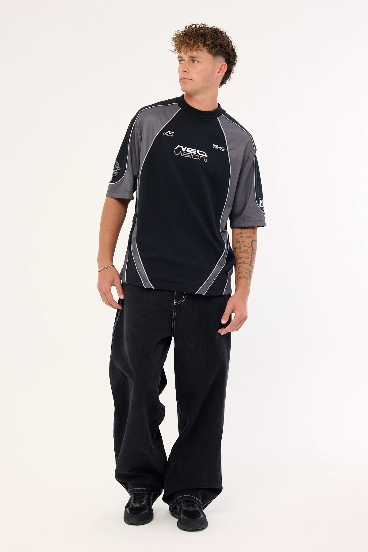 Neovision Echelon Street Super Heavy Tee Black - Image 2