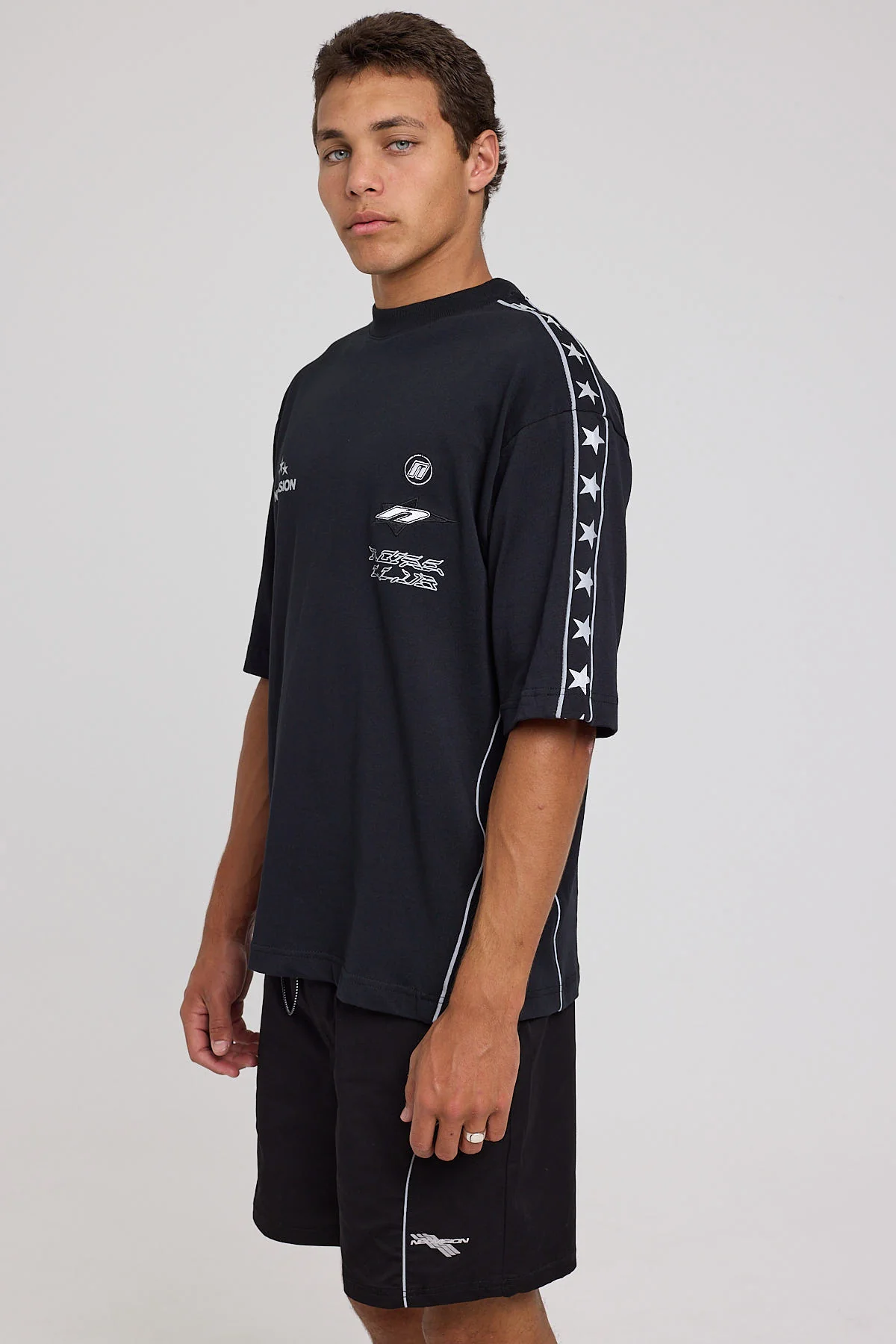 Neovision Empire Street Super Heavy Tee Black - Image 7