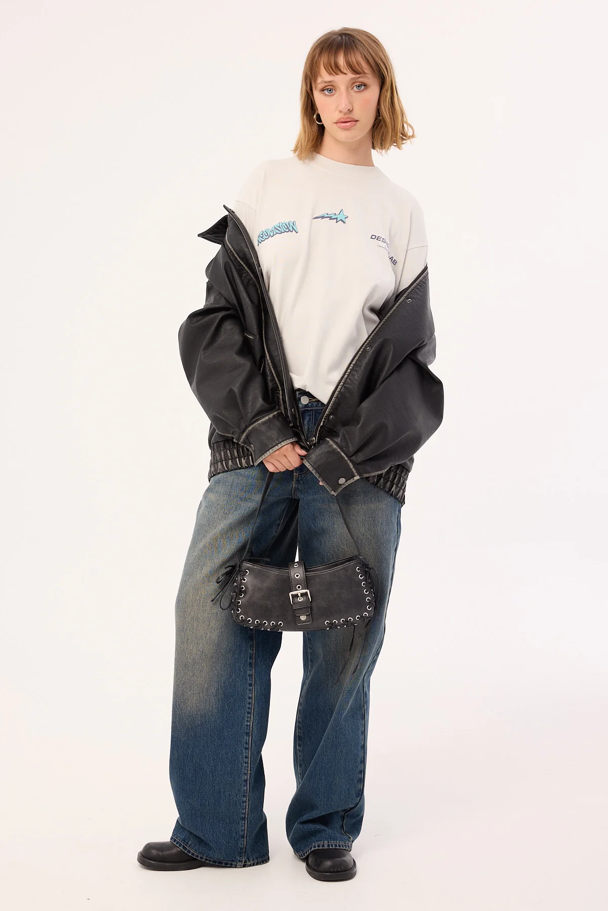 Neovision Ethereal Street Super Heavy Tee Washed Grey Fog - Image 2