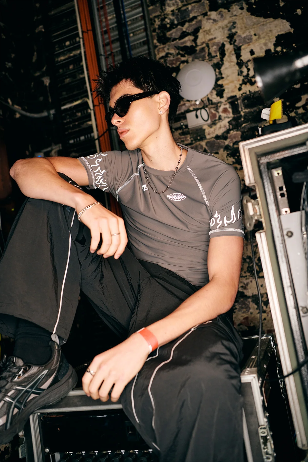 Neovision Firearm Slim Compression Tee Dark Grey - Image 6