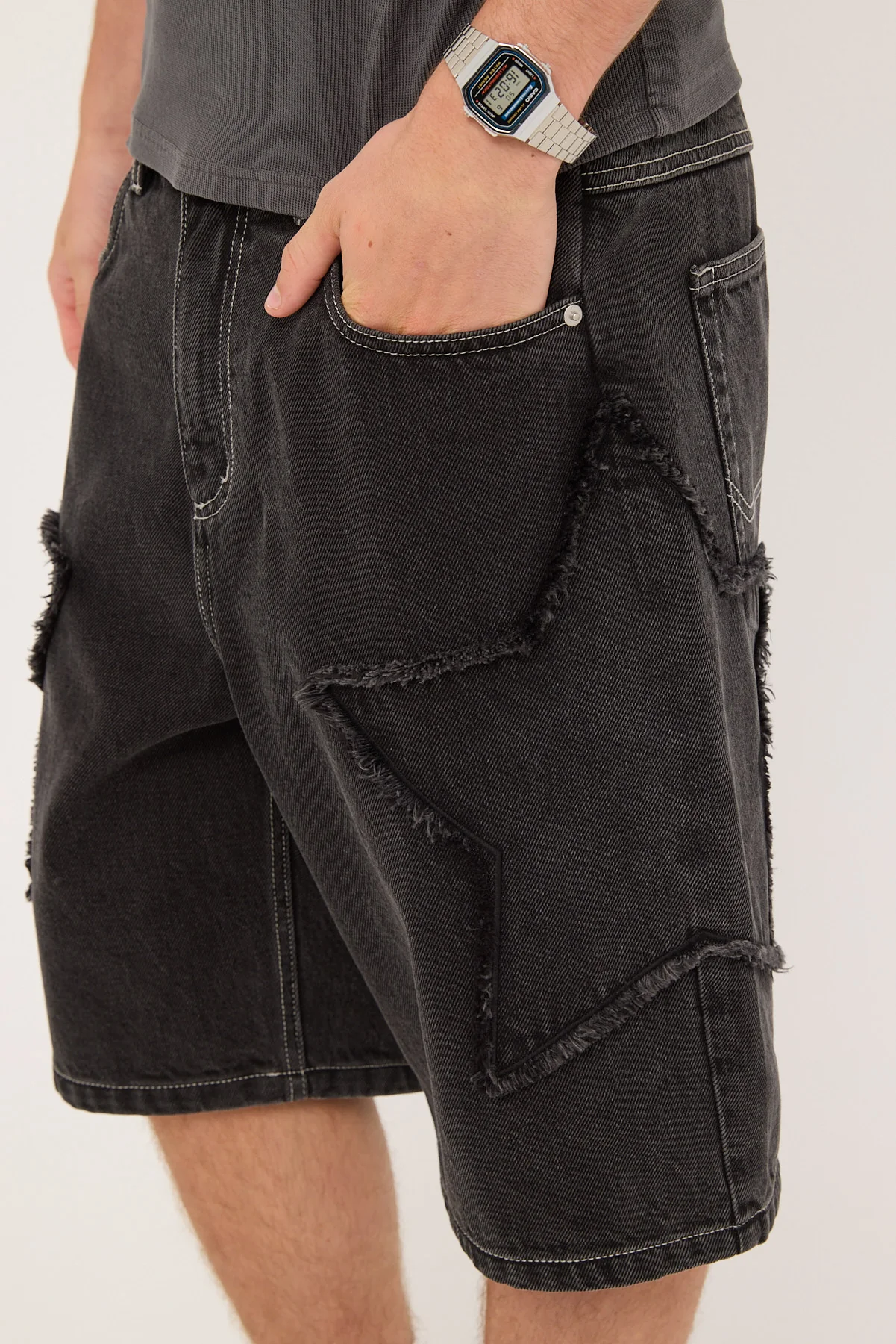 Neovision Galaxy Skyline Jort Washed Black - Image 5
