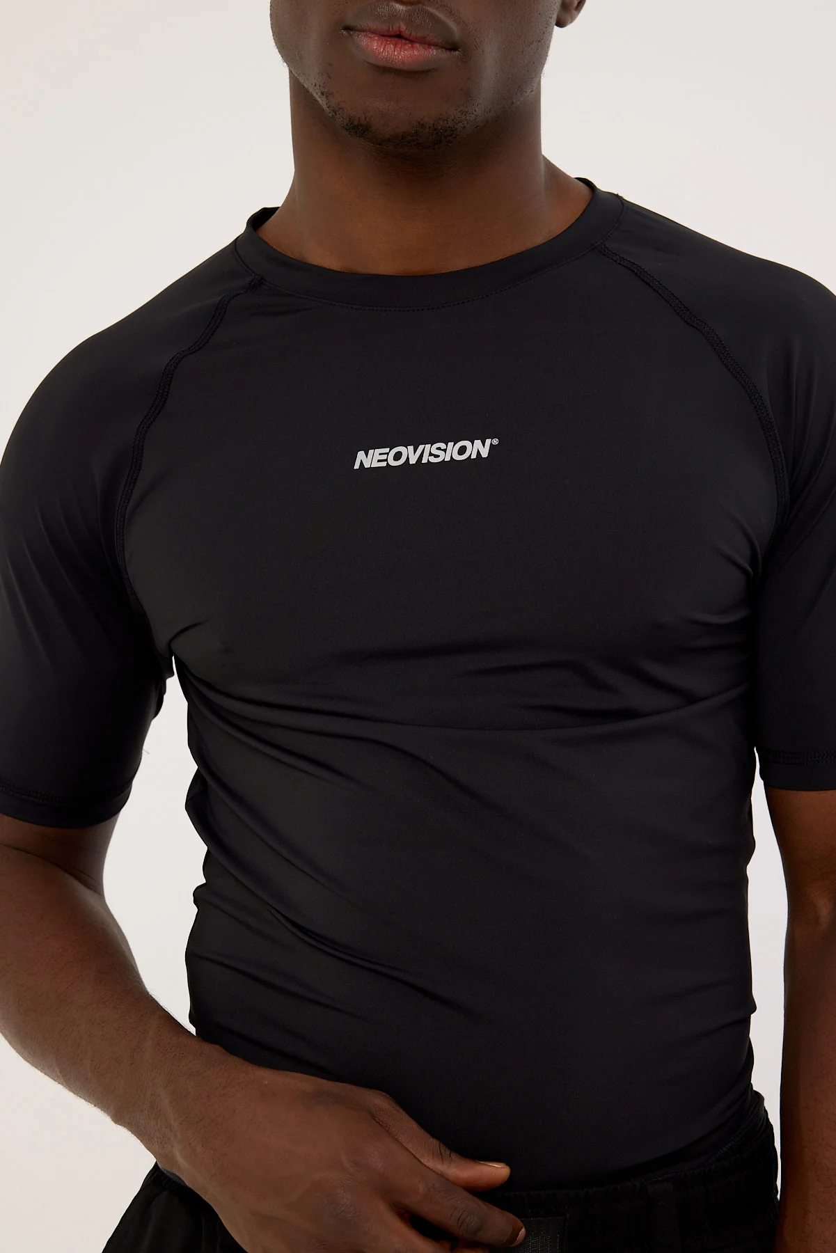 Neovision Glyph Slim Compression Tee Black - Image 3