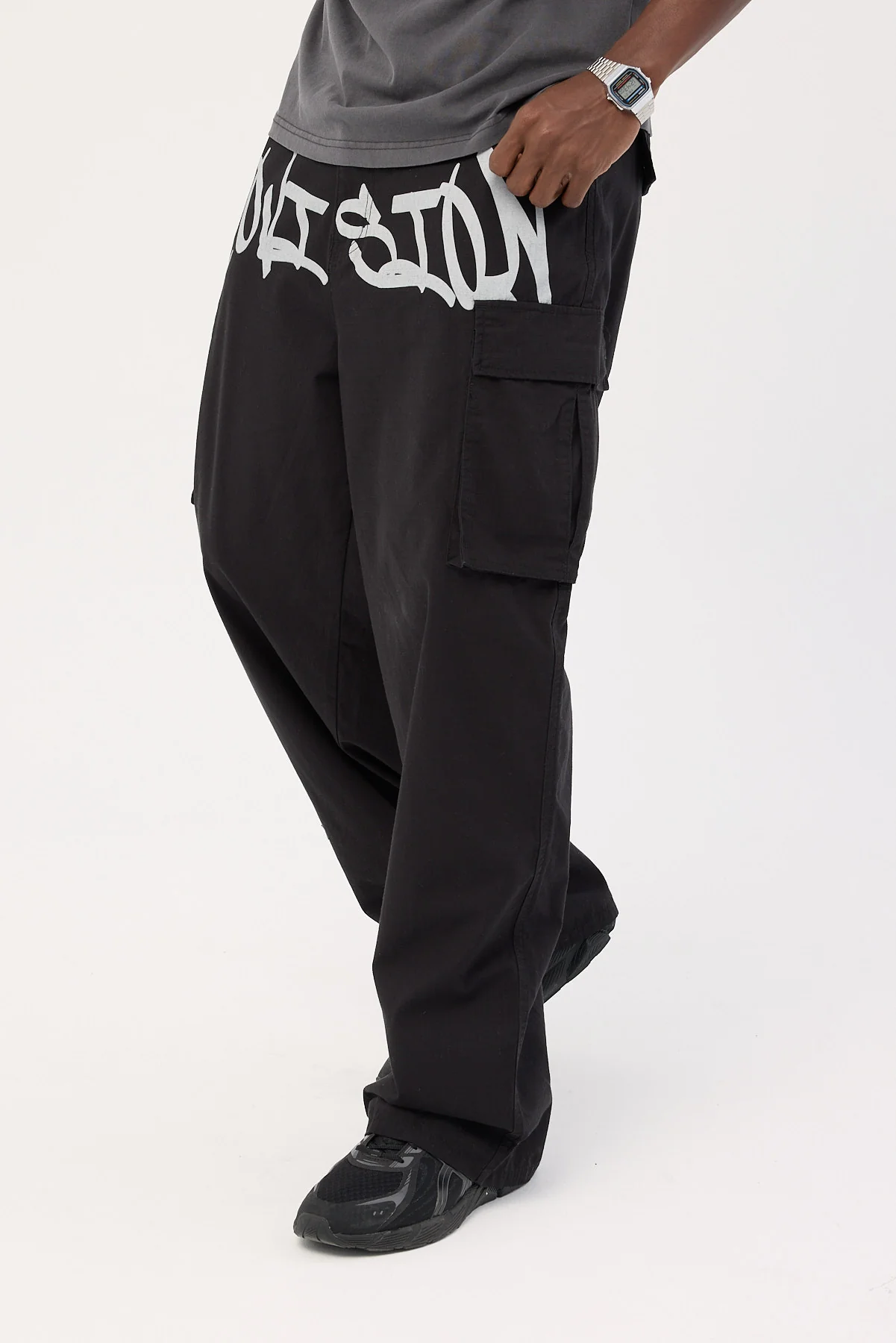 Neovision Graffiti Behemoth Ripstop Cargo Pant Black - Image 4