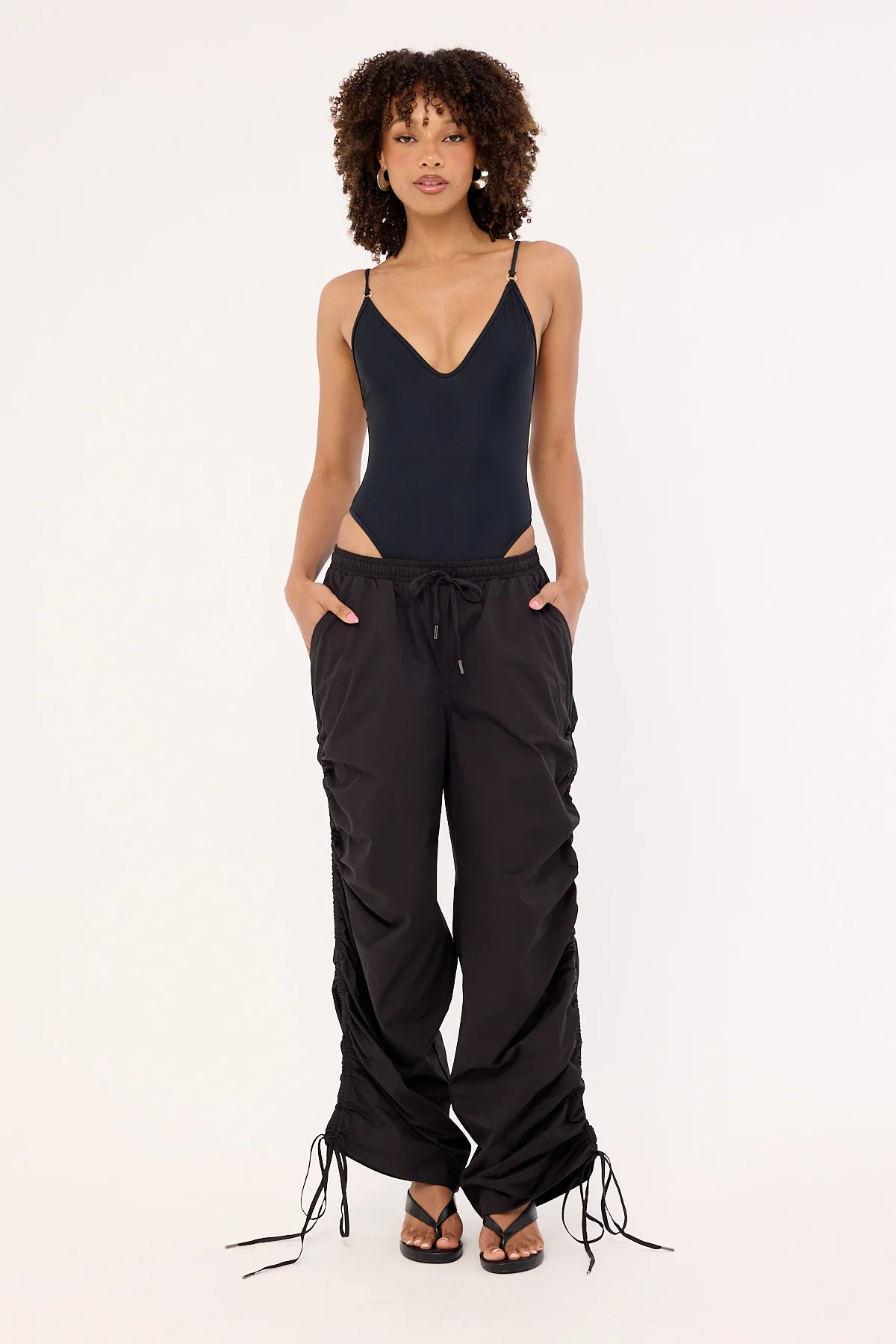 Neovision Grave Drawcord Cargo Pant Black - Image 2