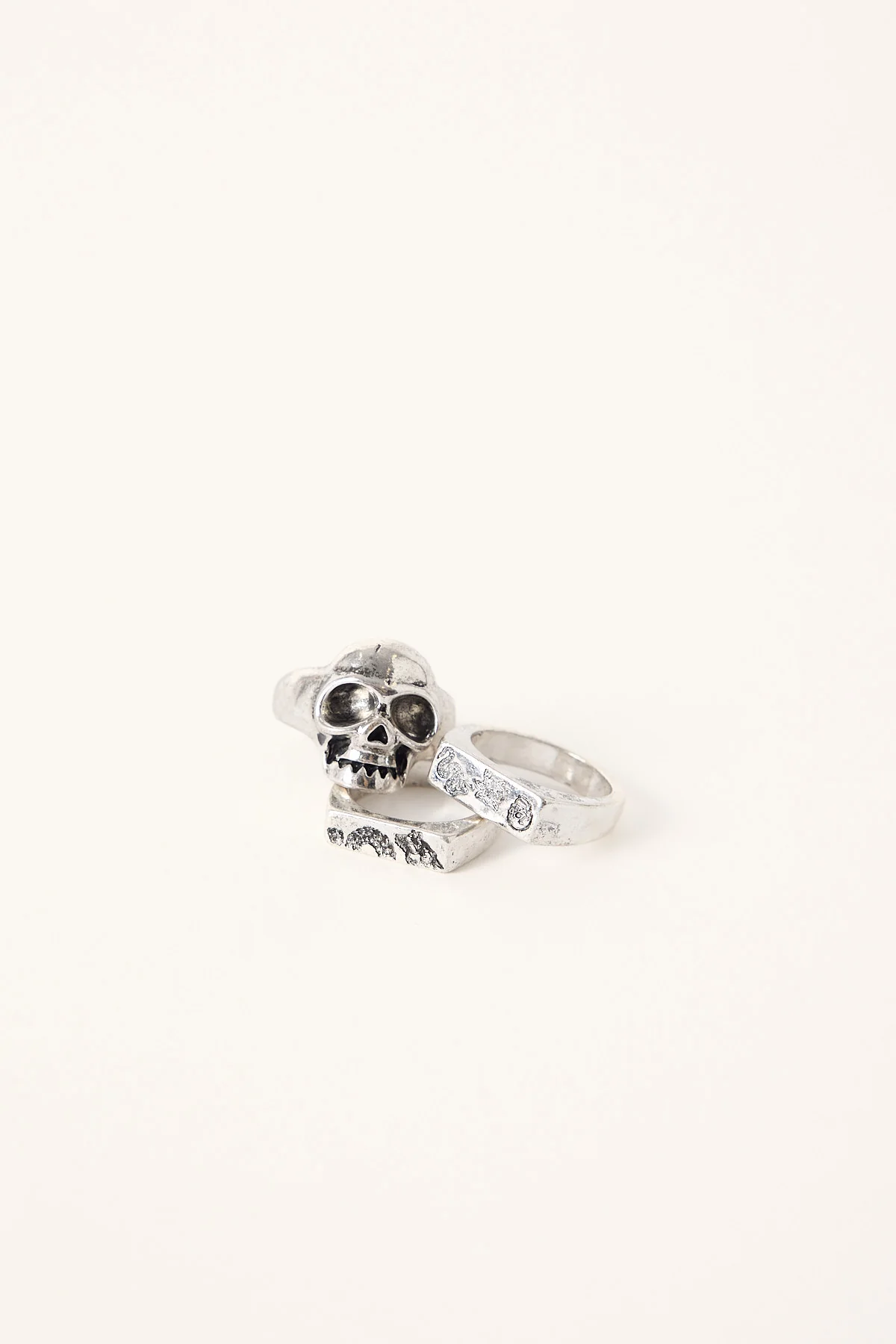 Neovision Inked Ring 3 Pack Silver - Image 3