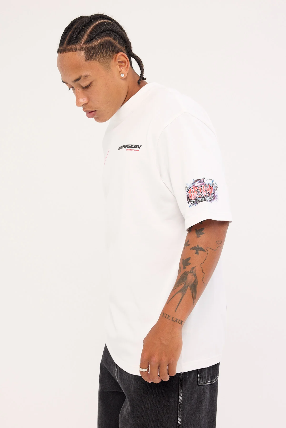 Neovision Jin Graffiti Street Super Heavy Tee White - Image 7
