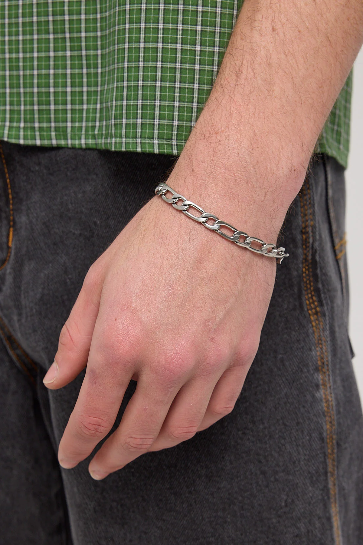 Neovision Level Up Bracelet Brushed Stainless Steel - Image 3