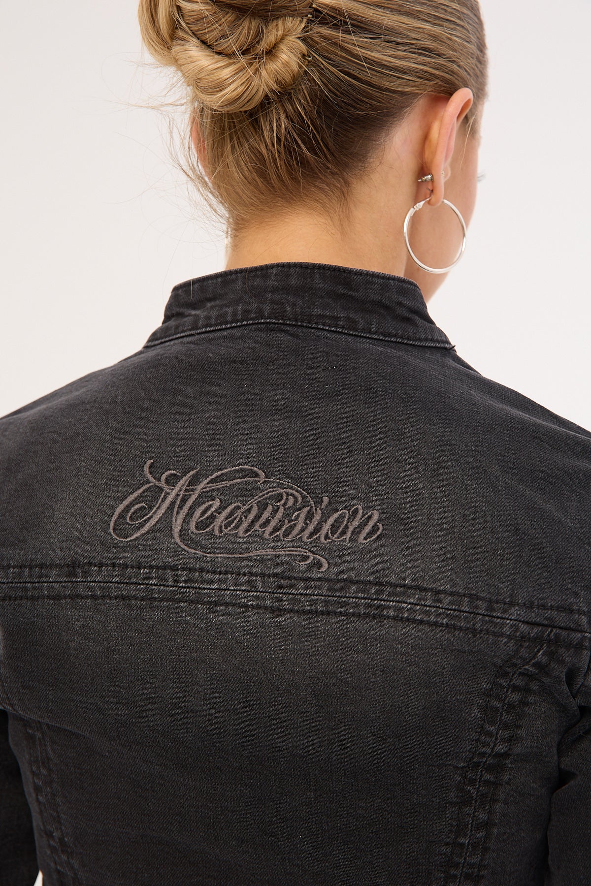 Neovision Limitless Denim Jacket Washed Black - Image 7