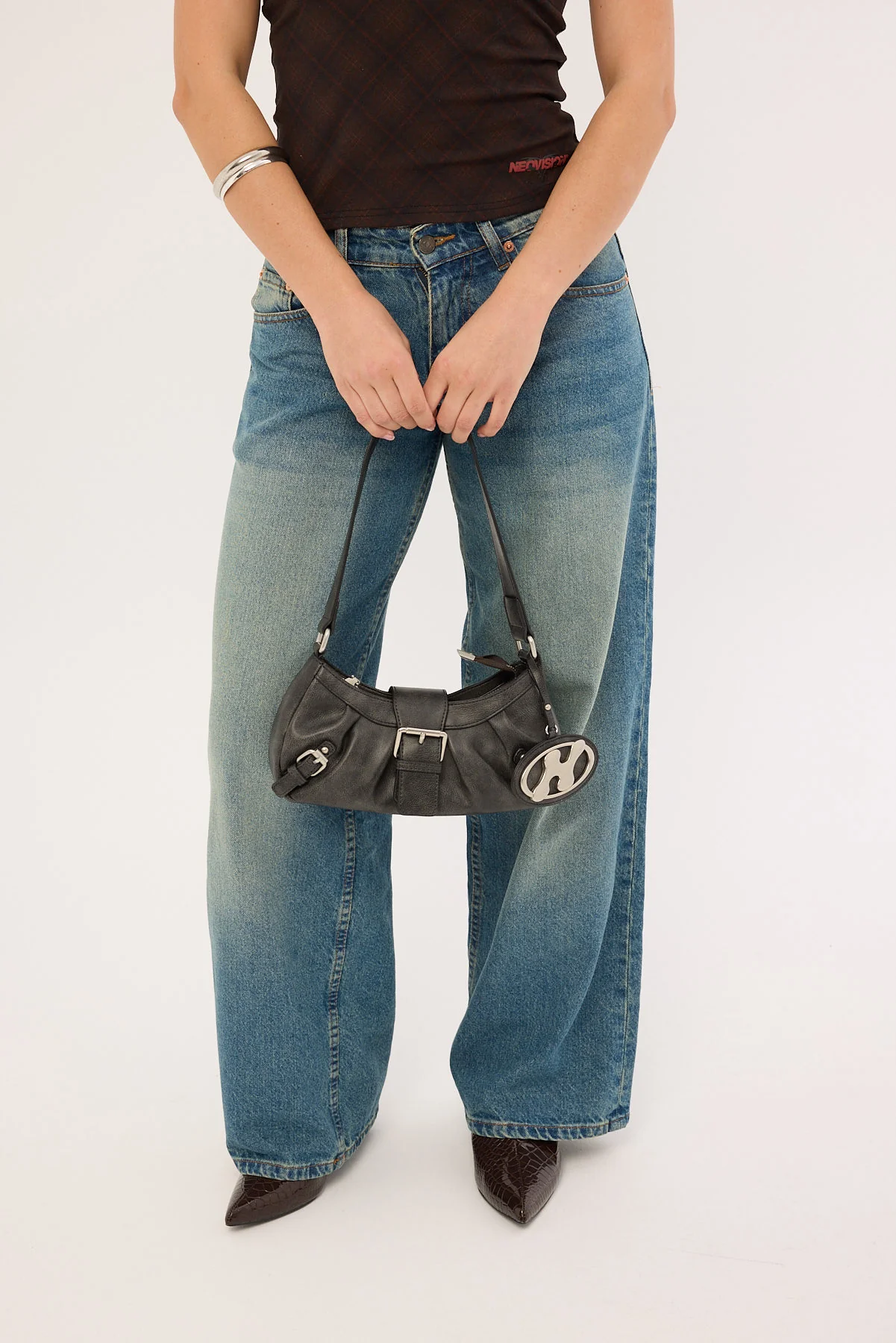 Neovision Memento Metal Keyring Bag Charcoal - Image 8