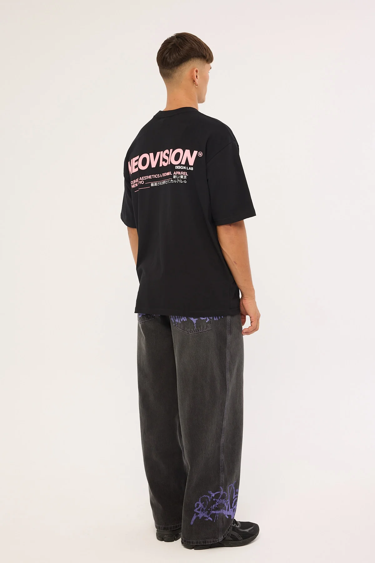Neovision Misfit Behemoth Super Baggy Jean Ash Black - Image 3