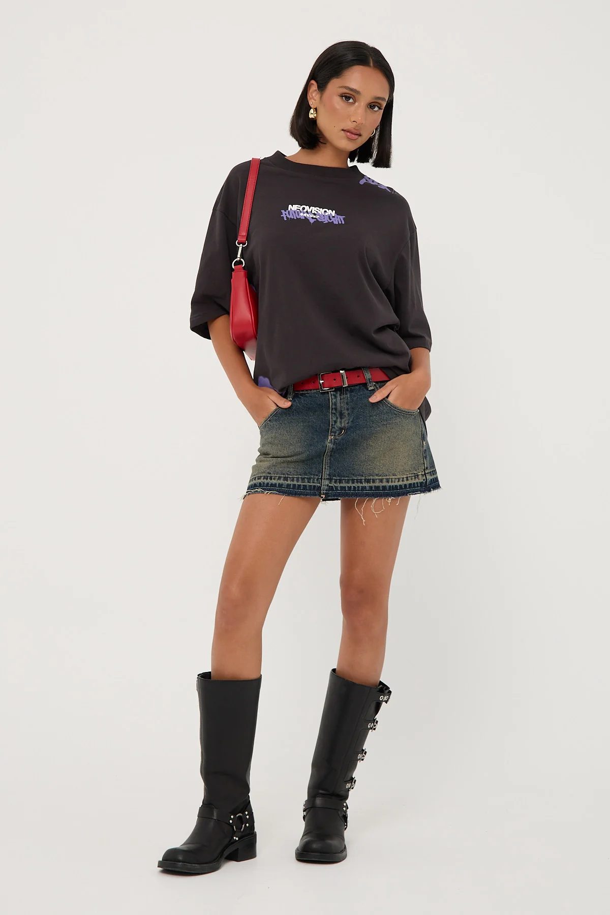 Neovision Misfit Street Super Heavy Tee Night Black - Image 5