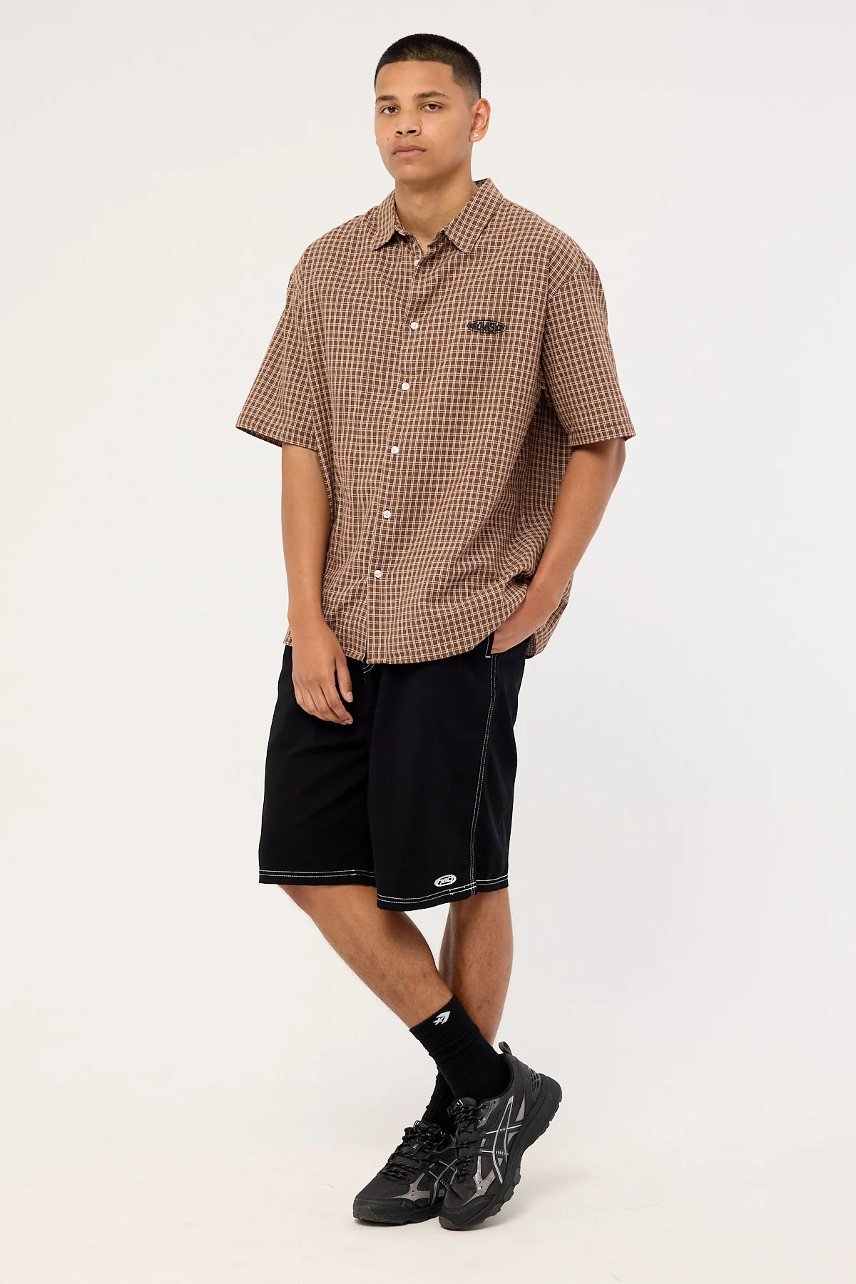 Neovision Morgul Stray Baggy Elastic Waist Short Black - Image 4