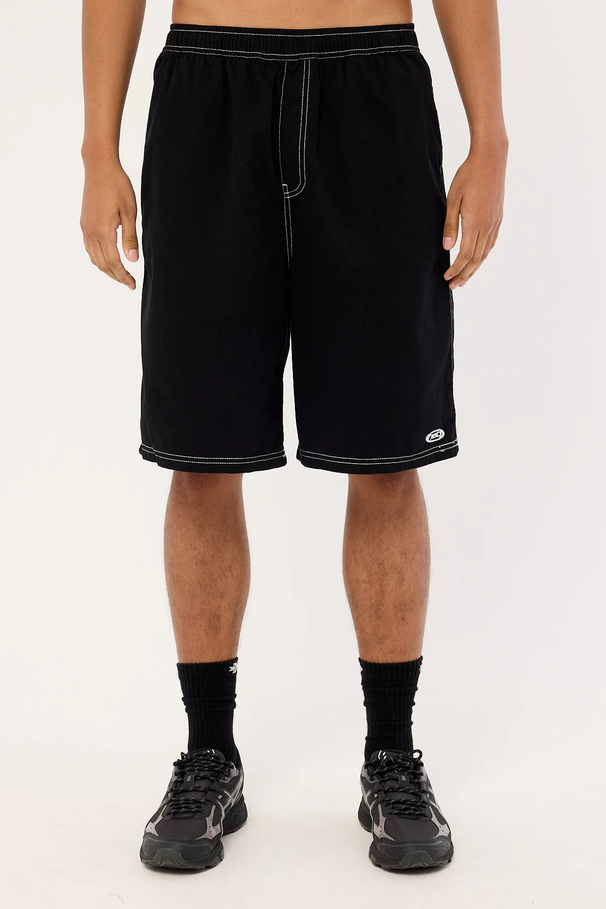 Neovision Morgul Stray Baggy Elastic Waist Short Black - Image 7