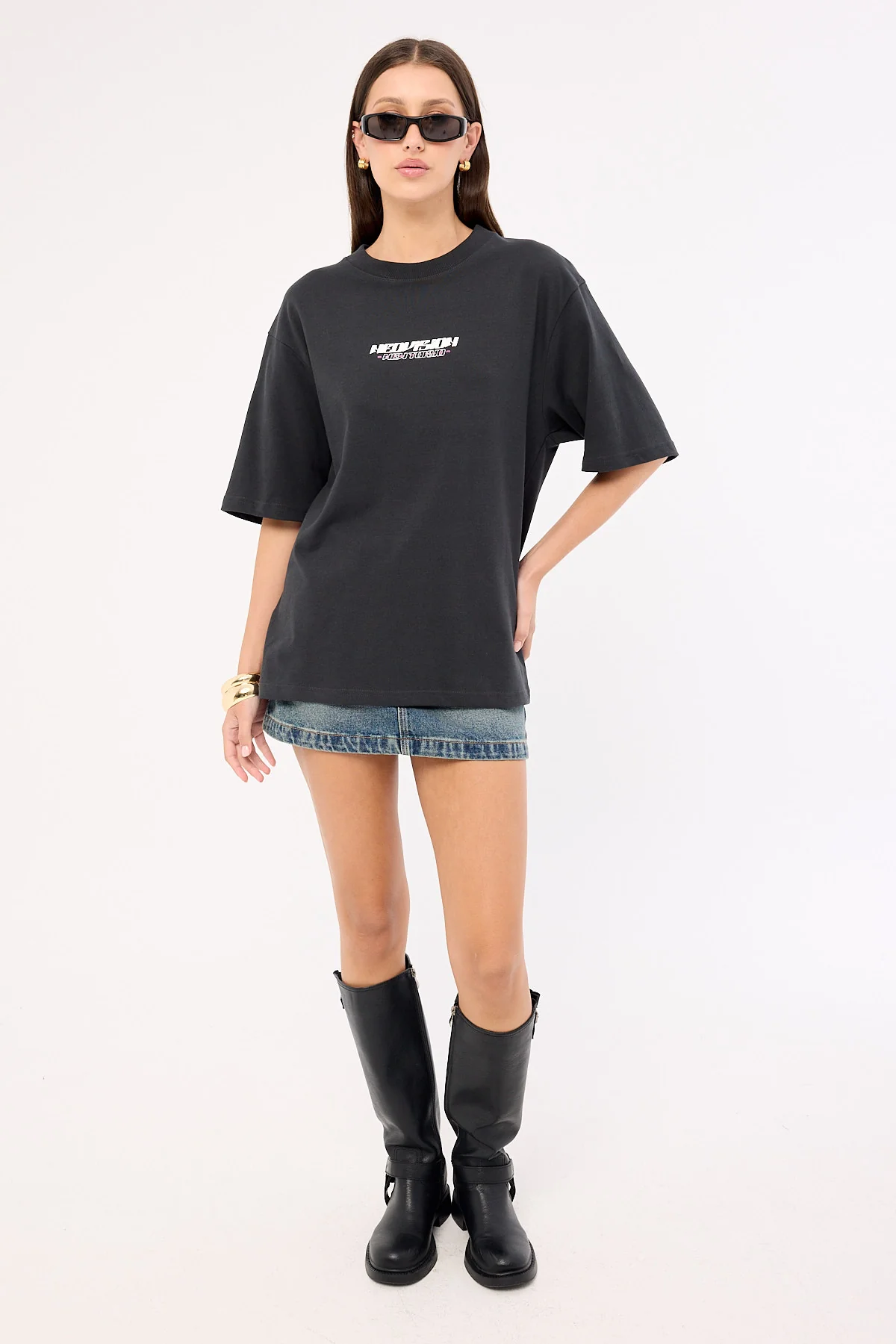 Neovision Noctura Street Super Heavy Tee Night Black - Image 5