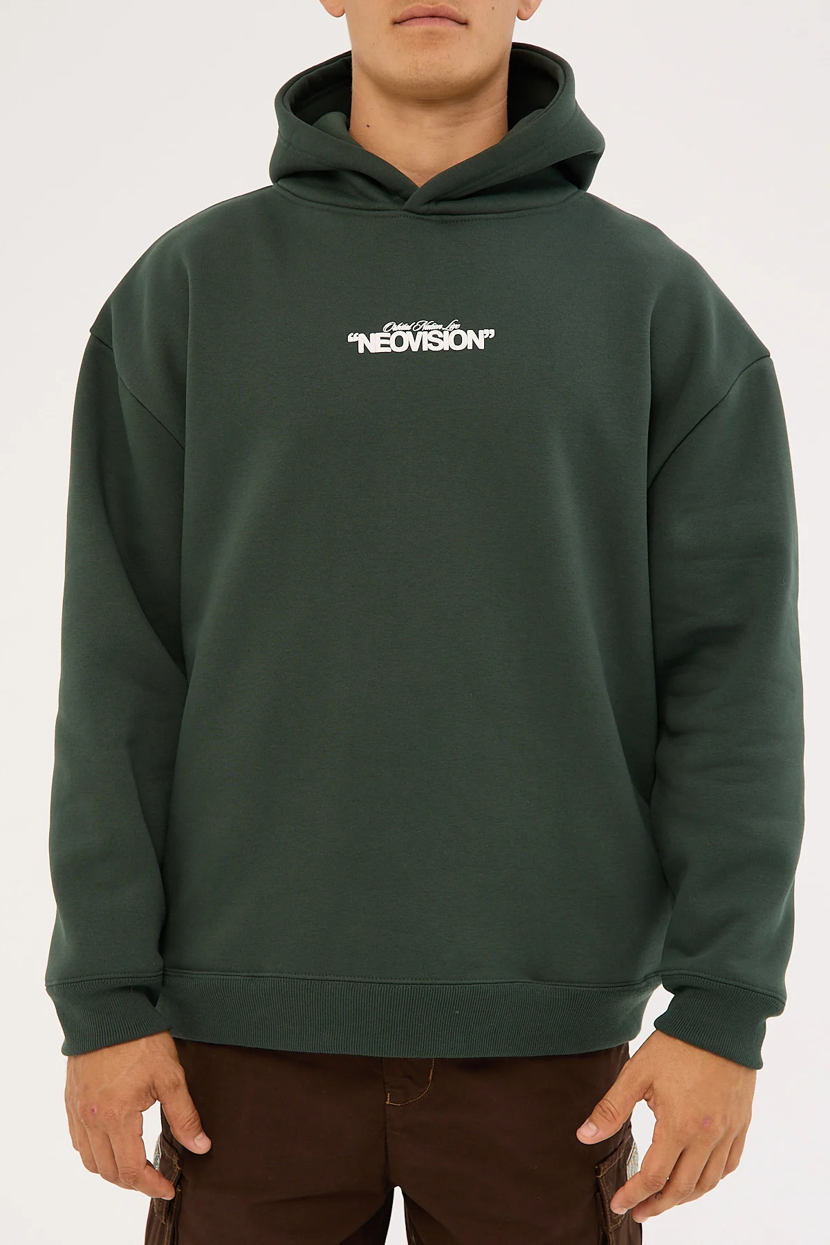 Neovision Noise Club Street Hoodie Dark Green - Image 7