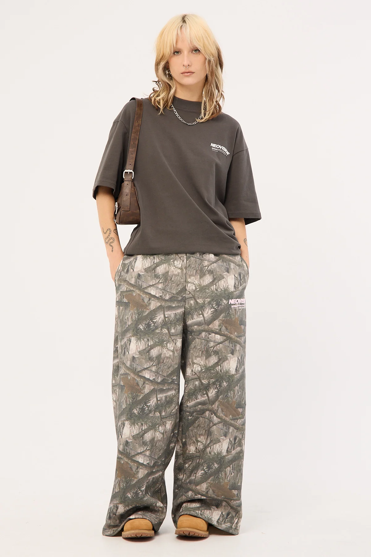 Neovision Nova Oversize Super Heavy Tee Dark Khaki - Image 8
