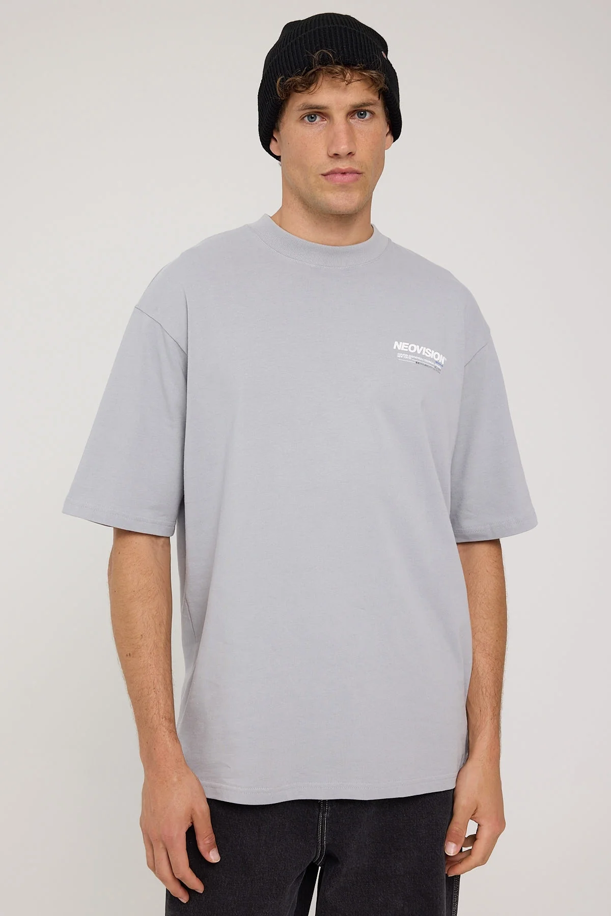 Neovision Nova Oversize Super Heavy Tee Grey - Image 5
