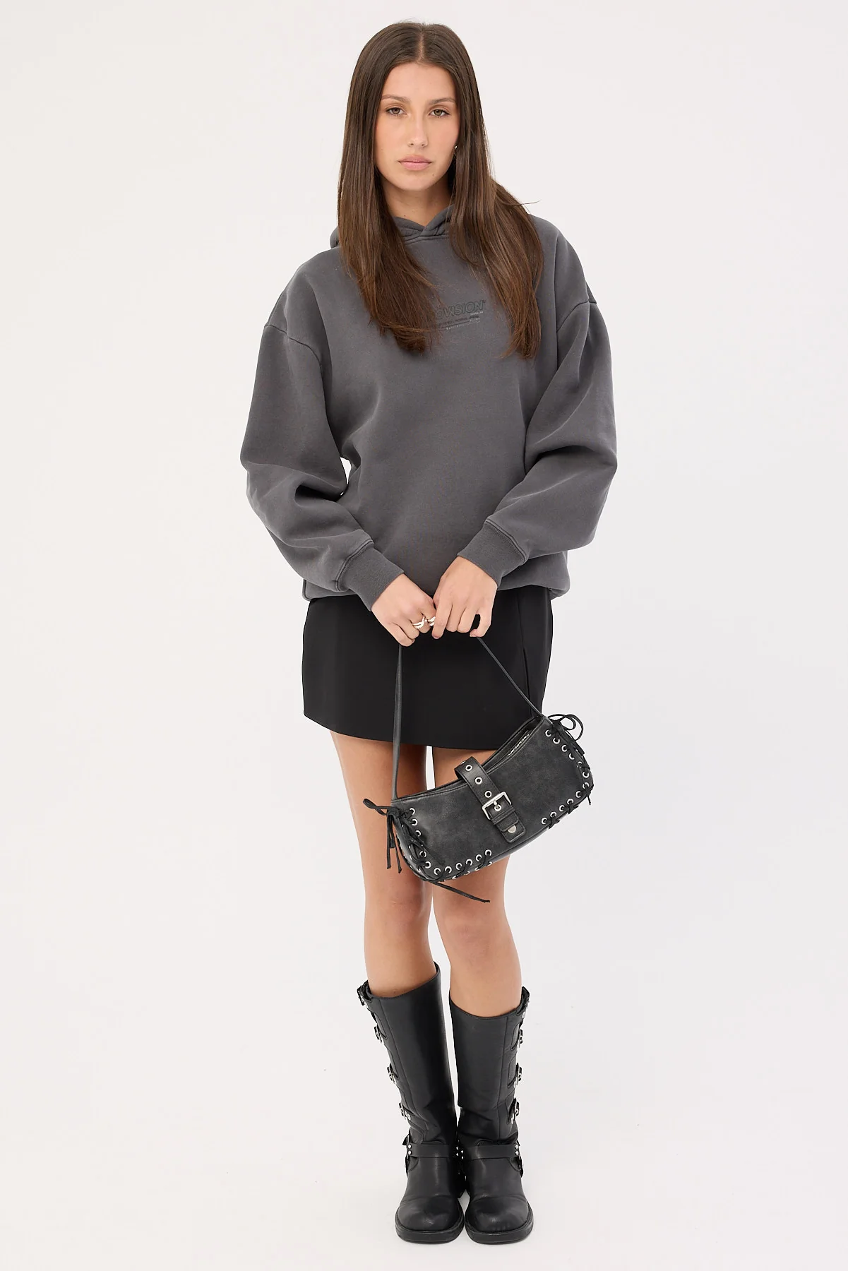 Neovision Nova Street Hoodie Washed Black - Image 8