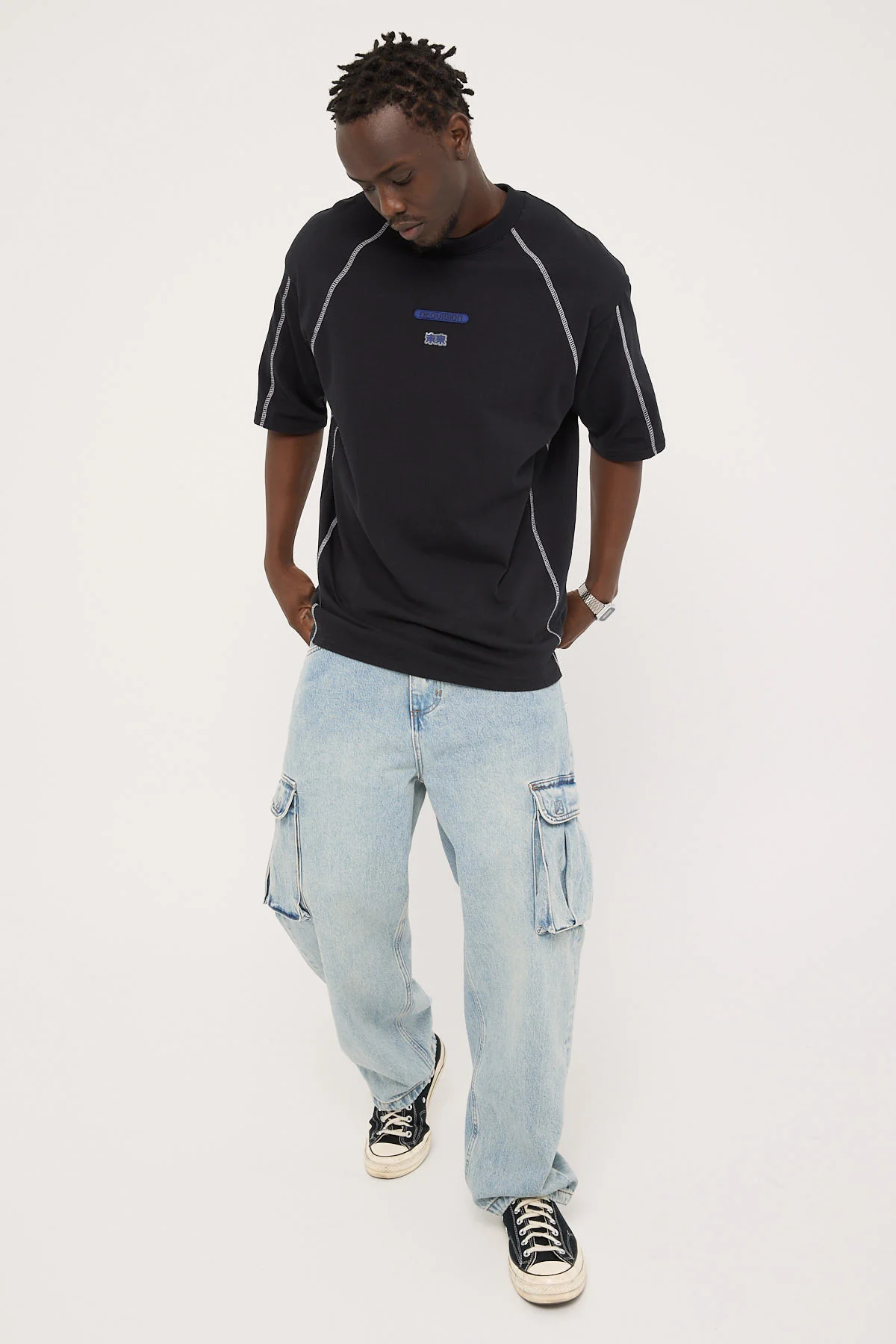 Neovision Protocol Oversize Super Heavy Tee Black - Image 3
