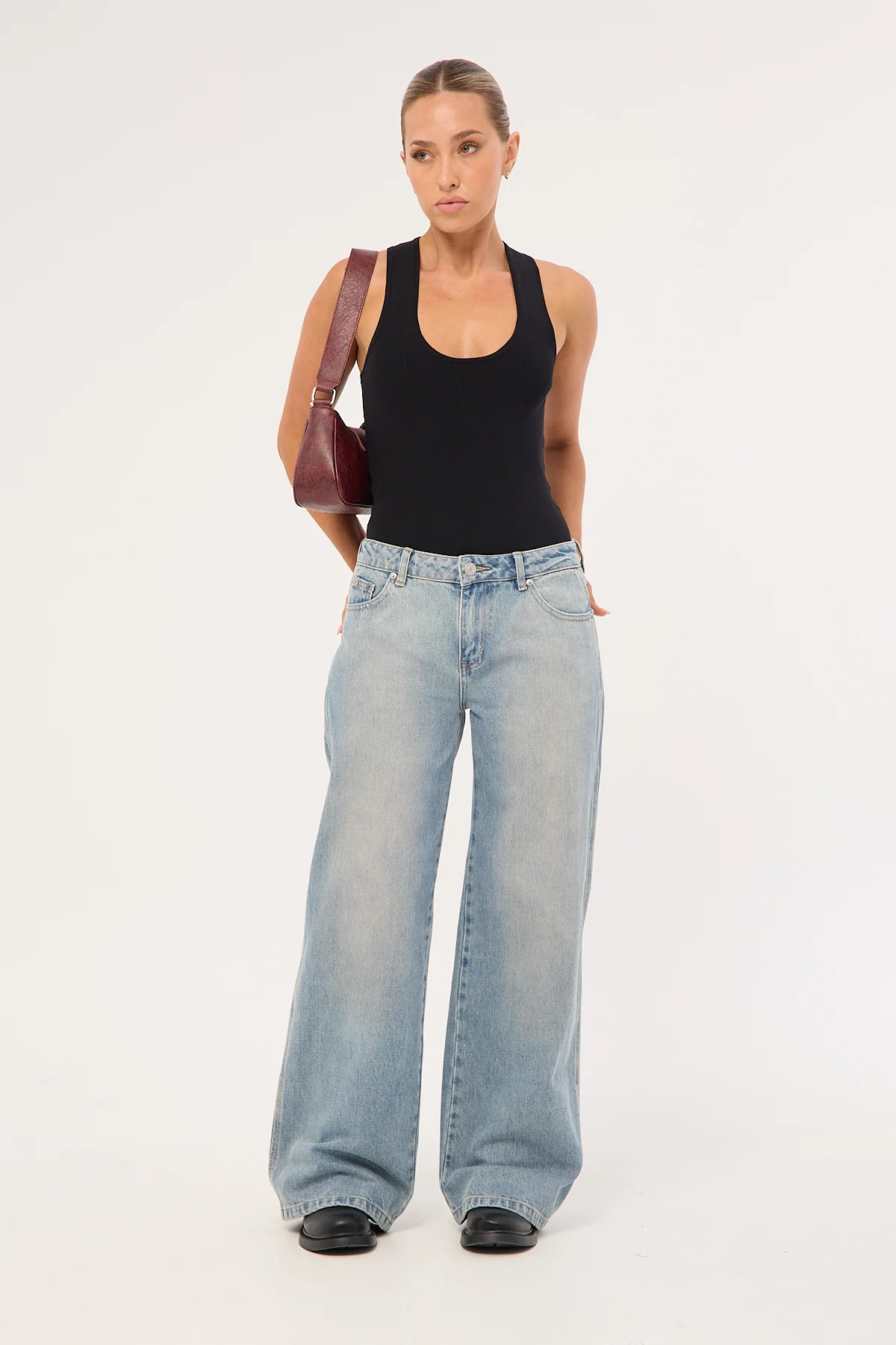 Neovision Reserved Instinct Low Baggy Vintage Blue Wash
