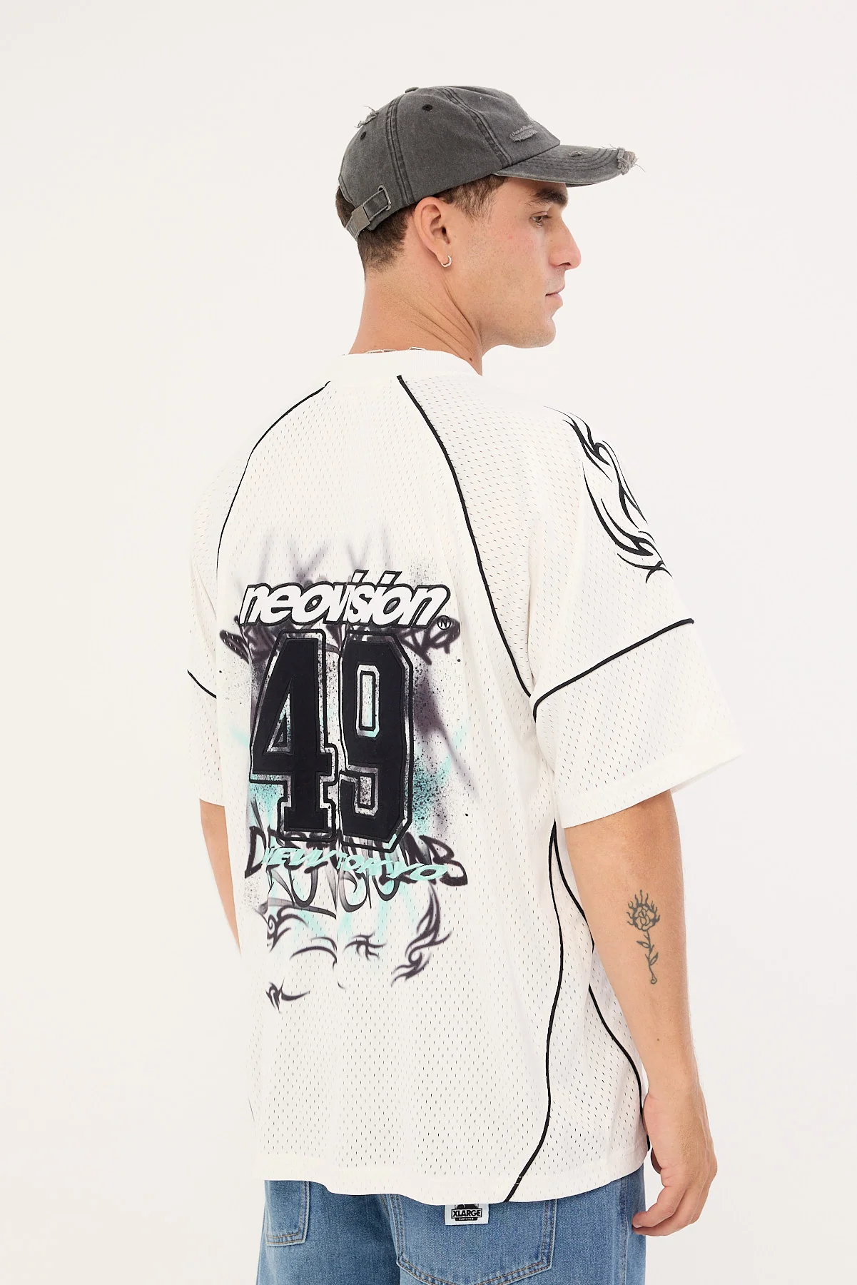 Neovision Scrawl Jersey White - Image 6