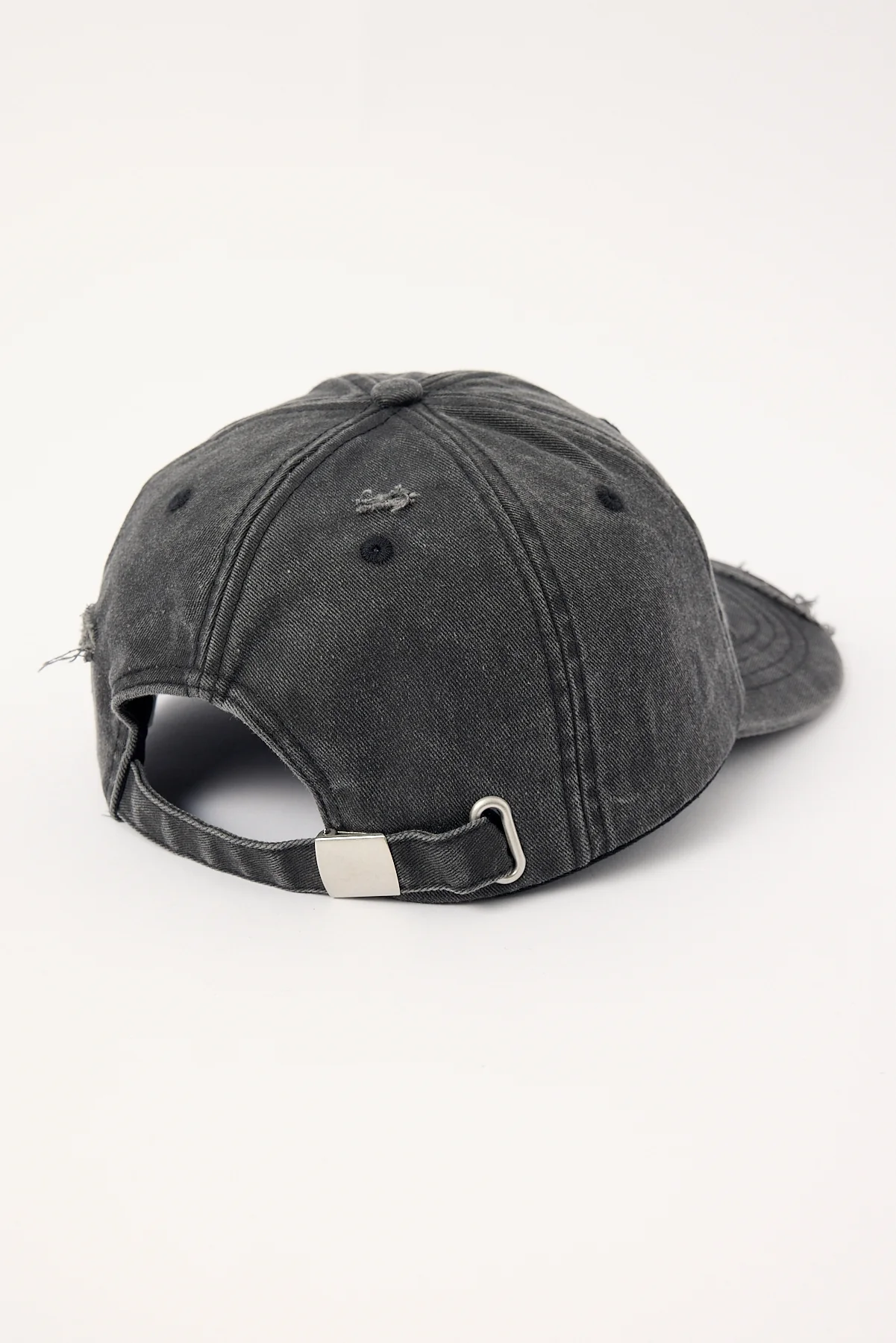 Neovision Scripture Distressed Dad Cap Washed Black - Image 4