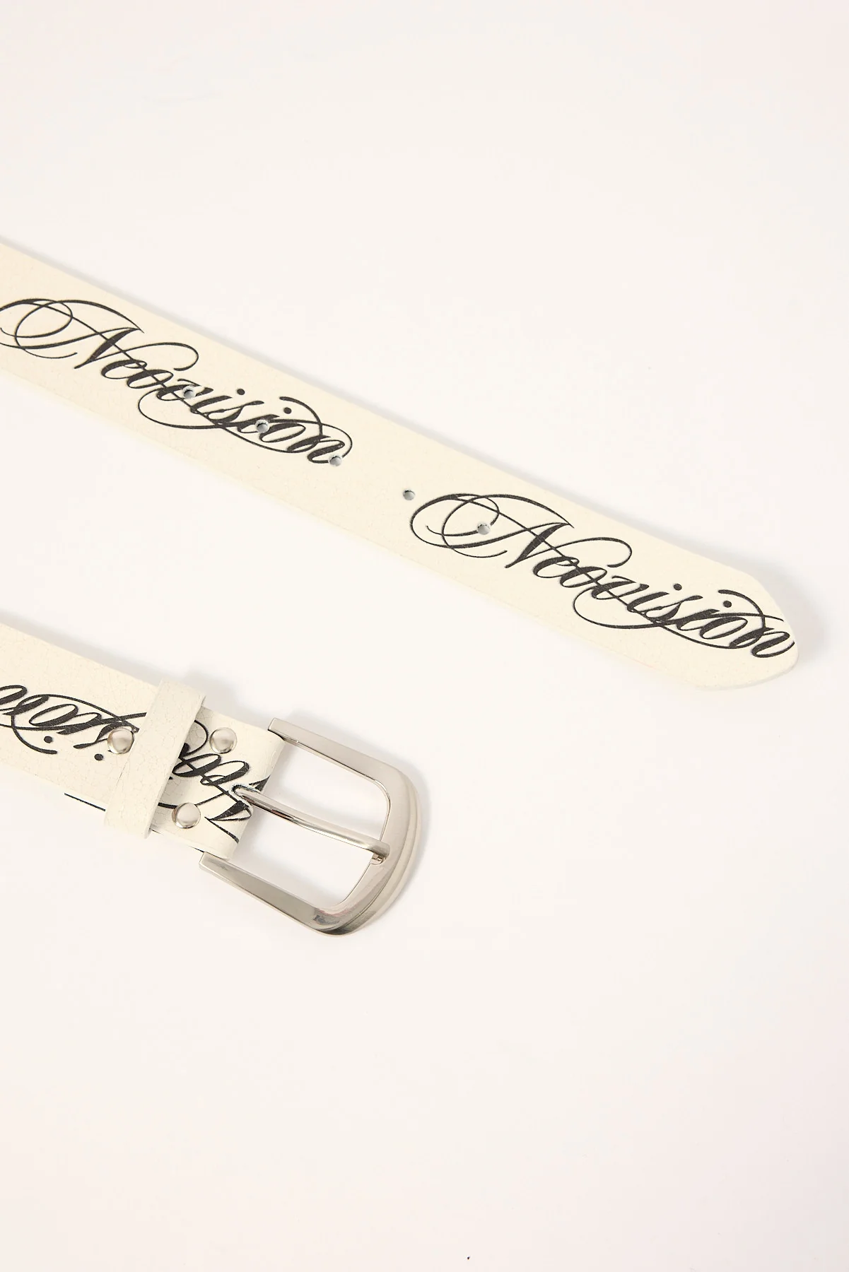 Neovision Seraph Pull Leather Belt White