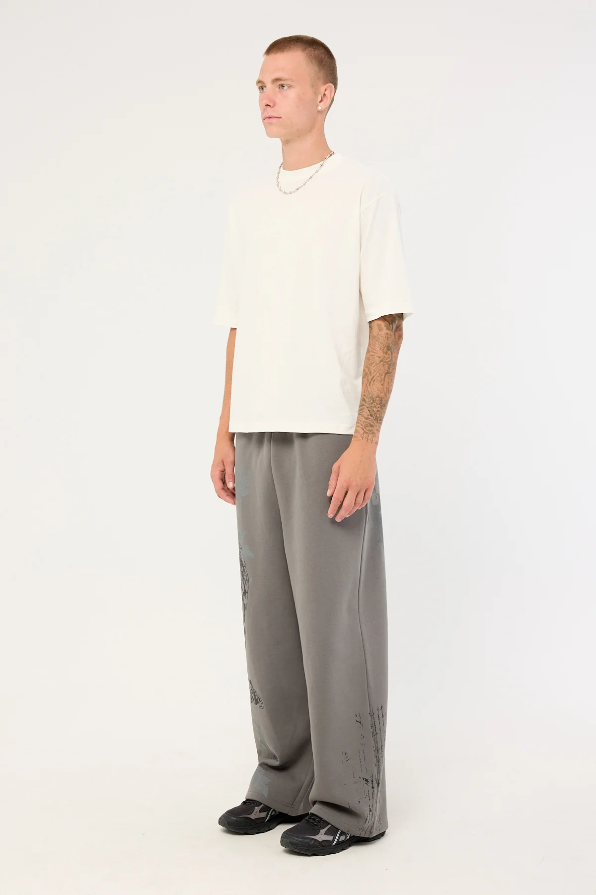 Neovision Seraph Super Baggy Sweatpant Smoke Grey - Image 4
