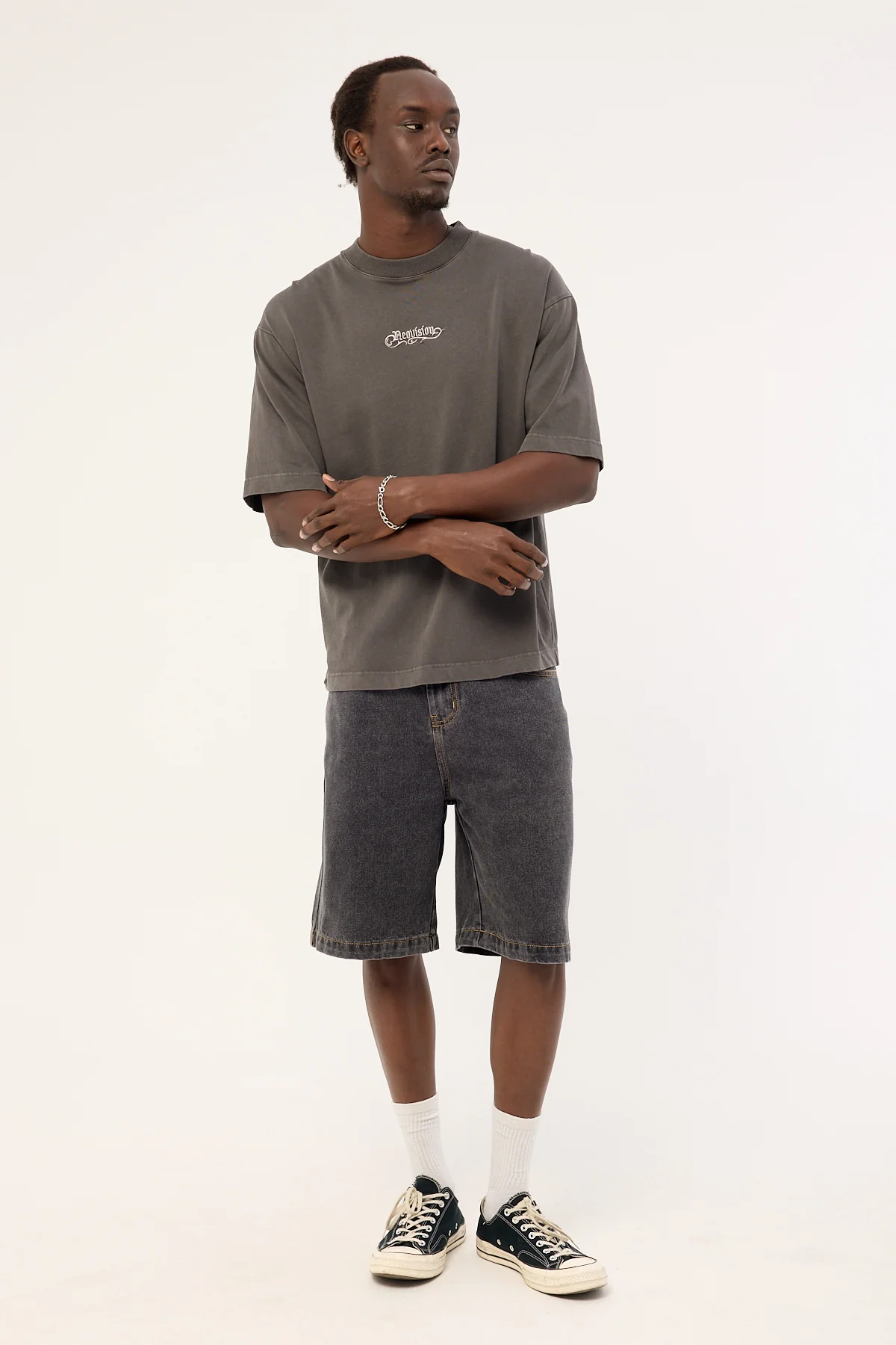 Neovision Skorn Street Super Heavy Tee Acid Grey - Image 2
