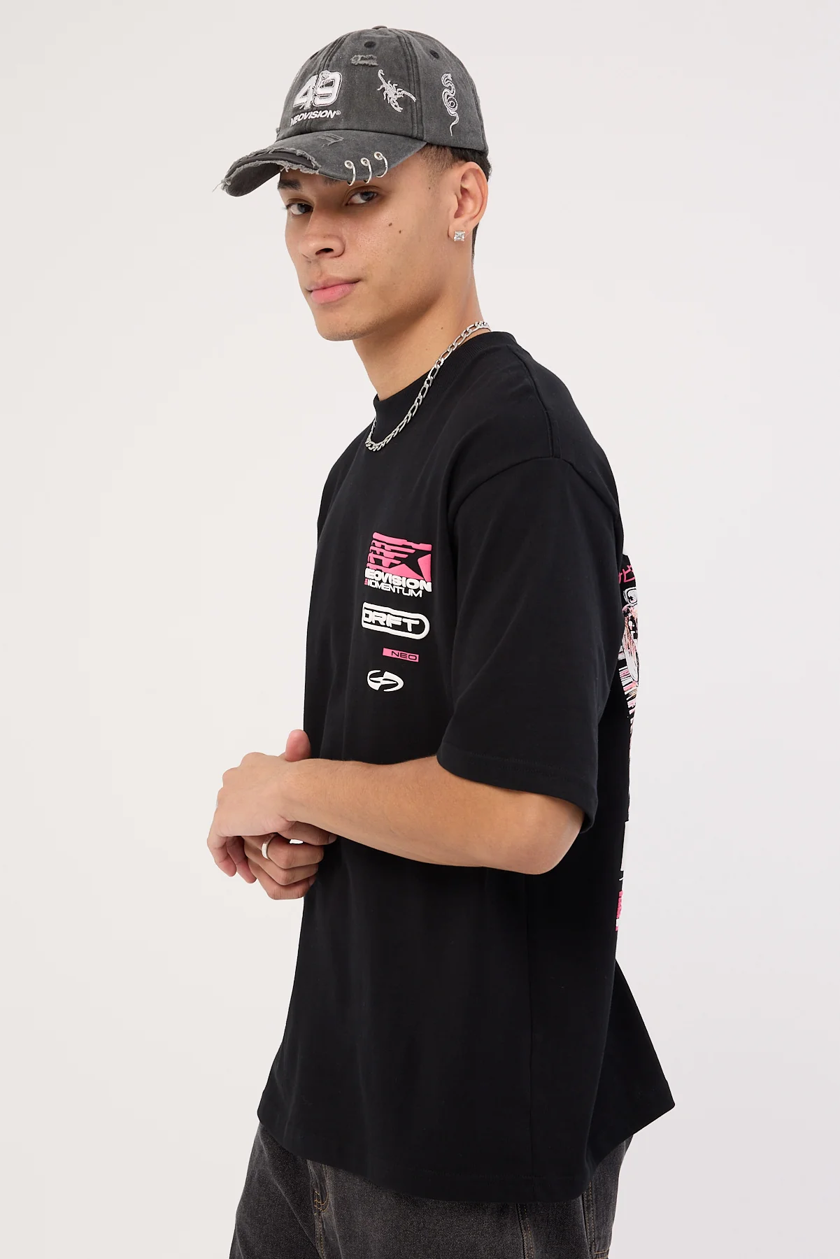 Neovision Slipstream Street Super Heavy Tee Black - Image 7